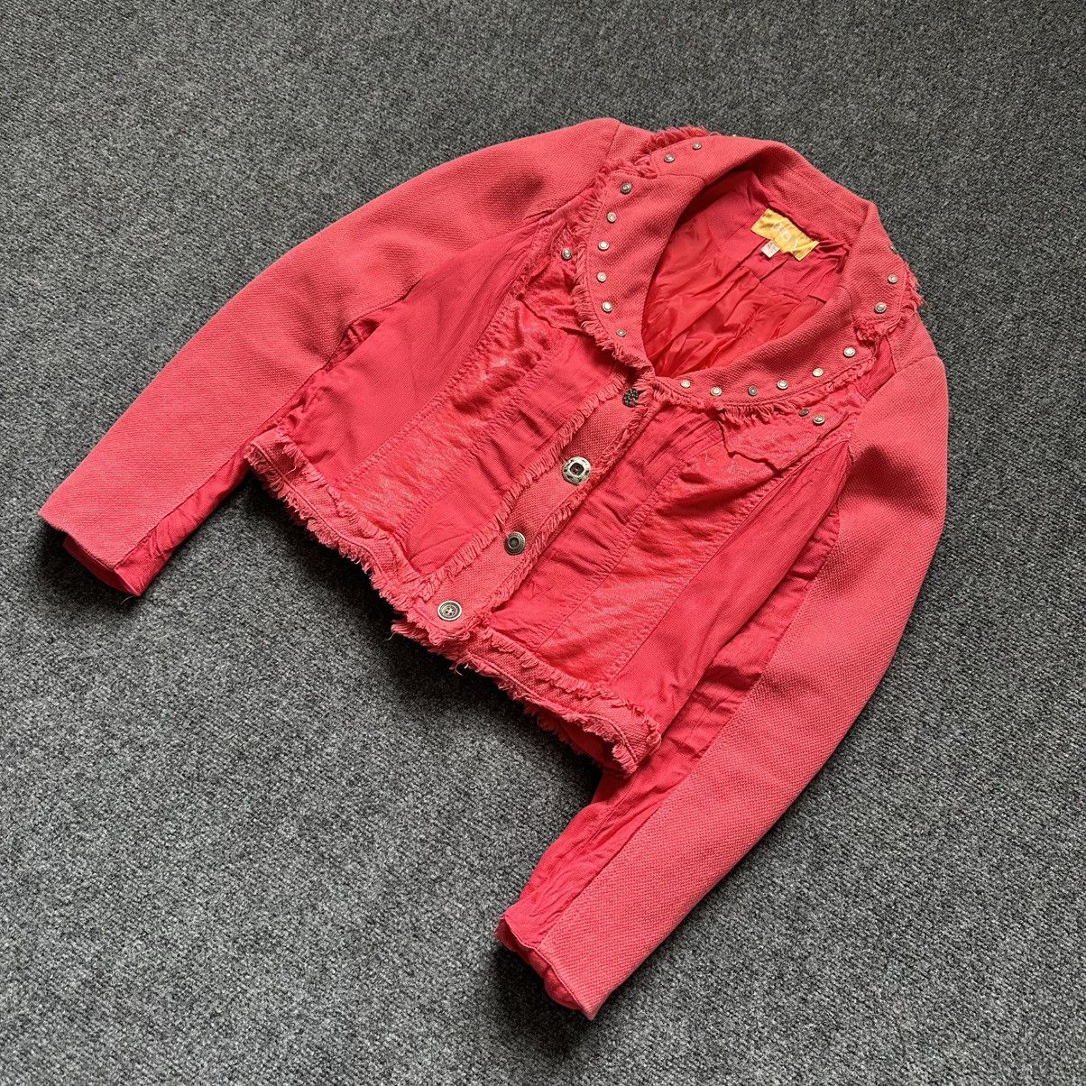 Lost Boys Archives VTG Women’s Denim Jacket Biba Size 36 Coral Japan Style Punk Size S / US 4 / IT 40 - 1 Thumbnail