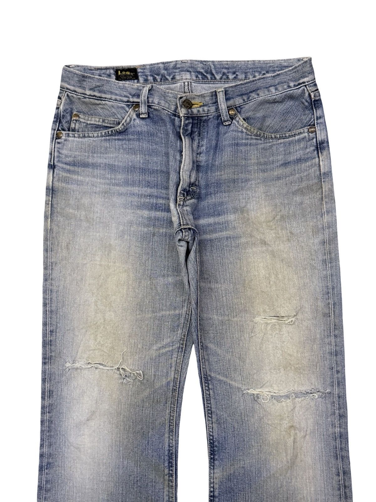 Lee Vintage 00s Lee Riders Japan Denim Jeans | Vintage Wash | 32 Size US 32 / EU 48 - 4 Thumbnail