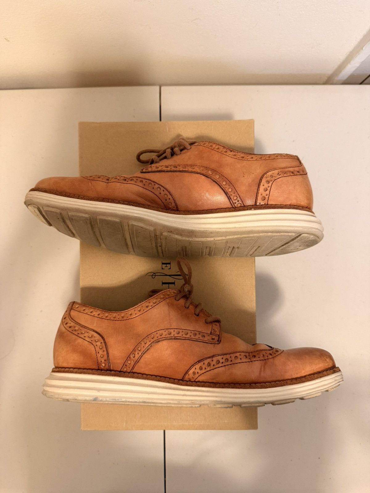 Cole Haan Cole Haan Lunargrand Wing Tip Woodbury size 7.5 Men Size US 7.5 / EU 40-41 - 2 Thumbnail