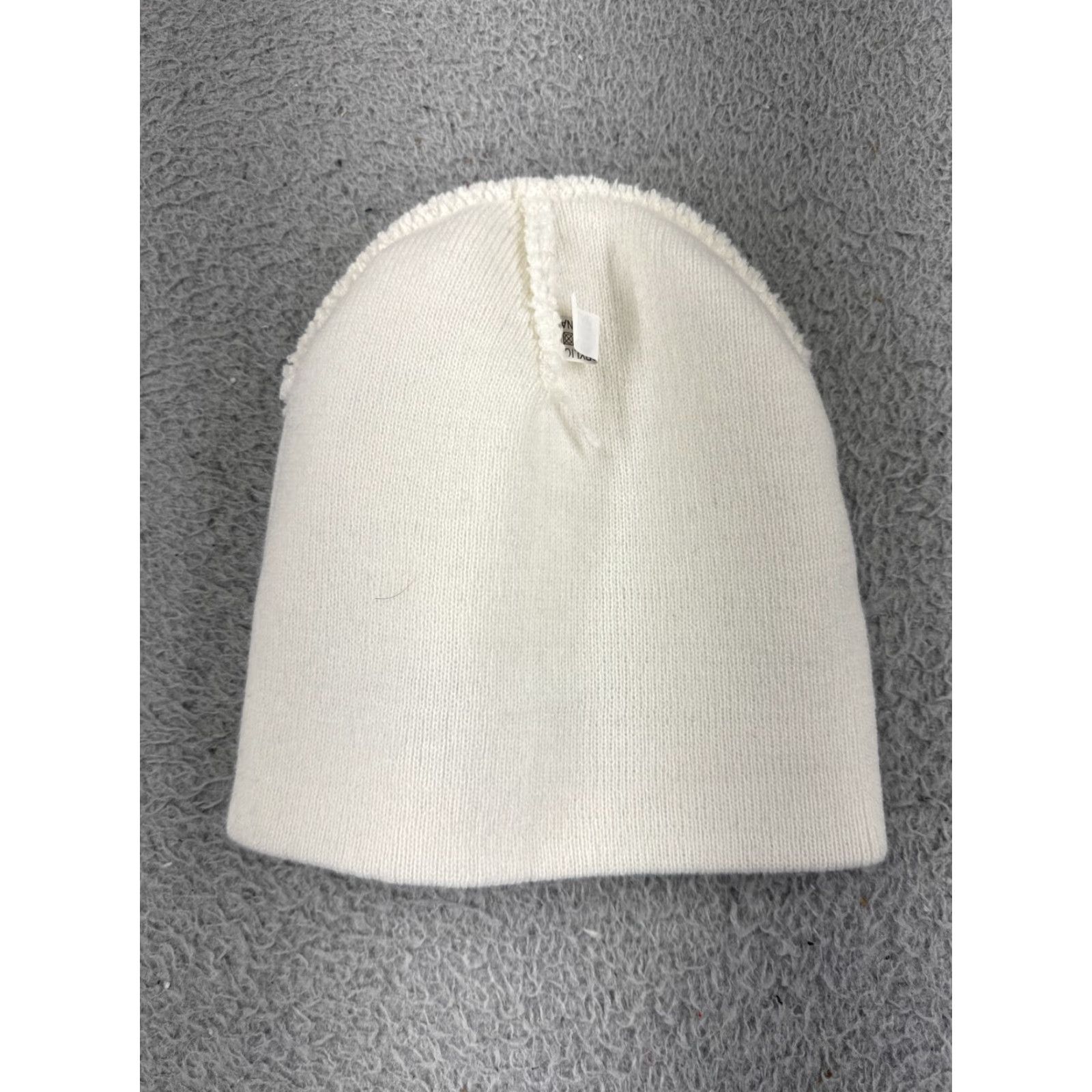 Vintage VINTAGE Scottsdale Nights Beanie Toque Adult One Size White Embroidered Knit Acrylic Ski Size ONE SIZE - 5 Thumbnail