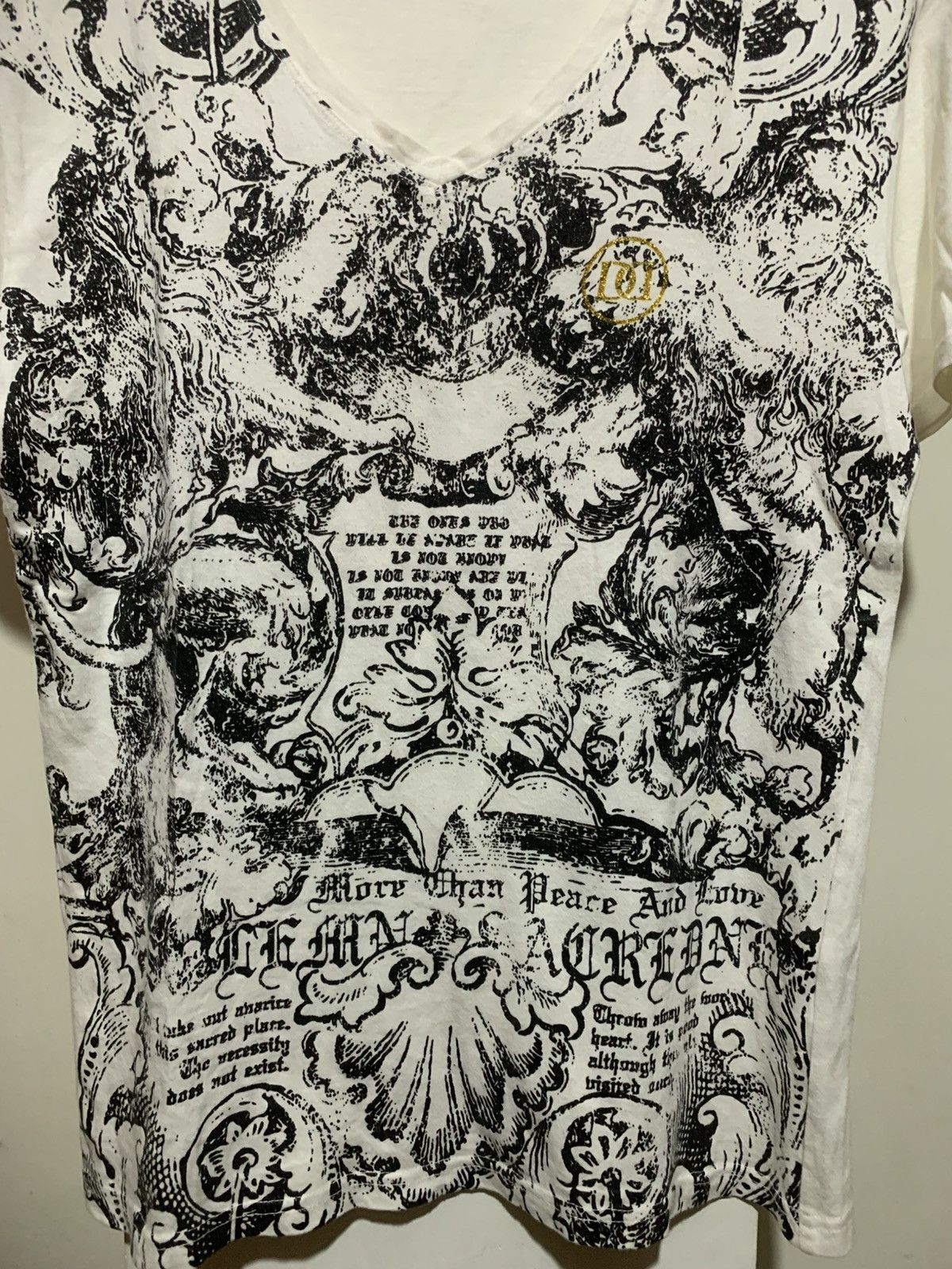 14th Addiction Japanese DiabloDt AOP Avant Garde Affliction Style Tee Shirt Size US M / EU 48-50 / 2 - 5 Thumbnail