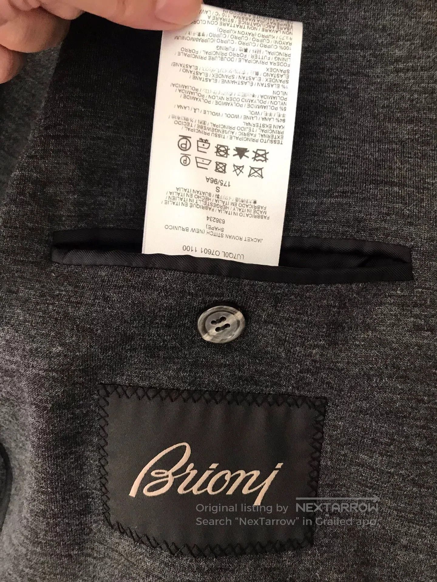 Brioni Brioni Unstructured Casual Jacket Size S. Size US S / EU 44-46 / 1 - 6 Thumbnail