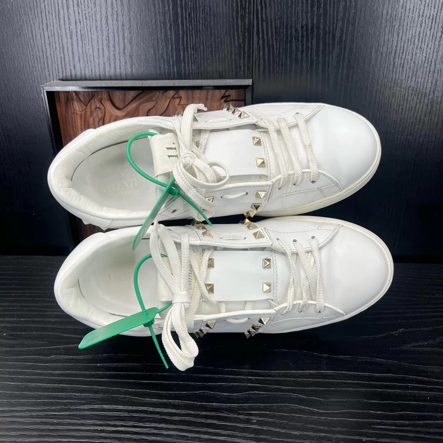 Valentino Valentino Rockstud White Studs 43 New Size US 10 / EU 43 - 8 Thumbnail