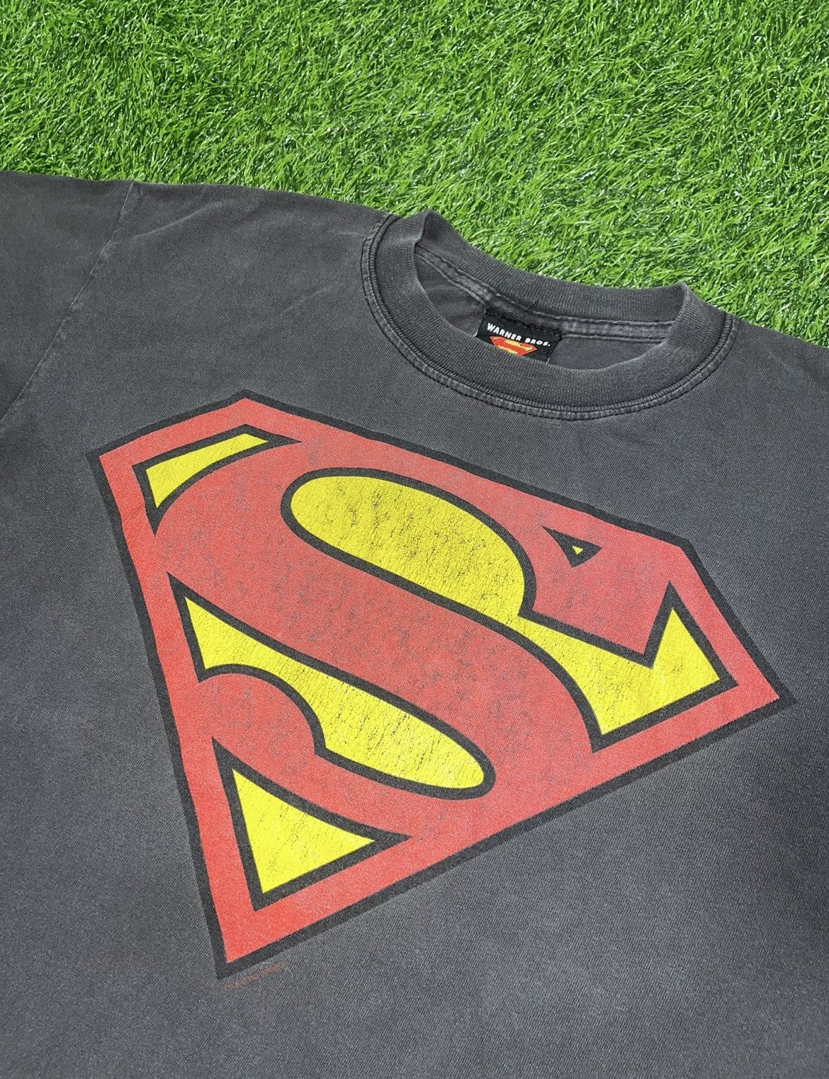 DC × Vintage Vintage DC Superhero Warner Bros Superman Tee Shirt Size M Size US M / EU 48-50 / 2 - 2 Thumbnail