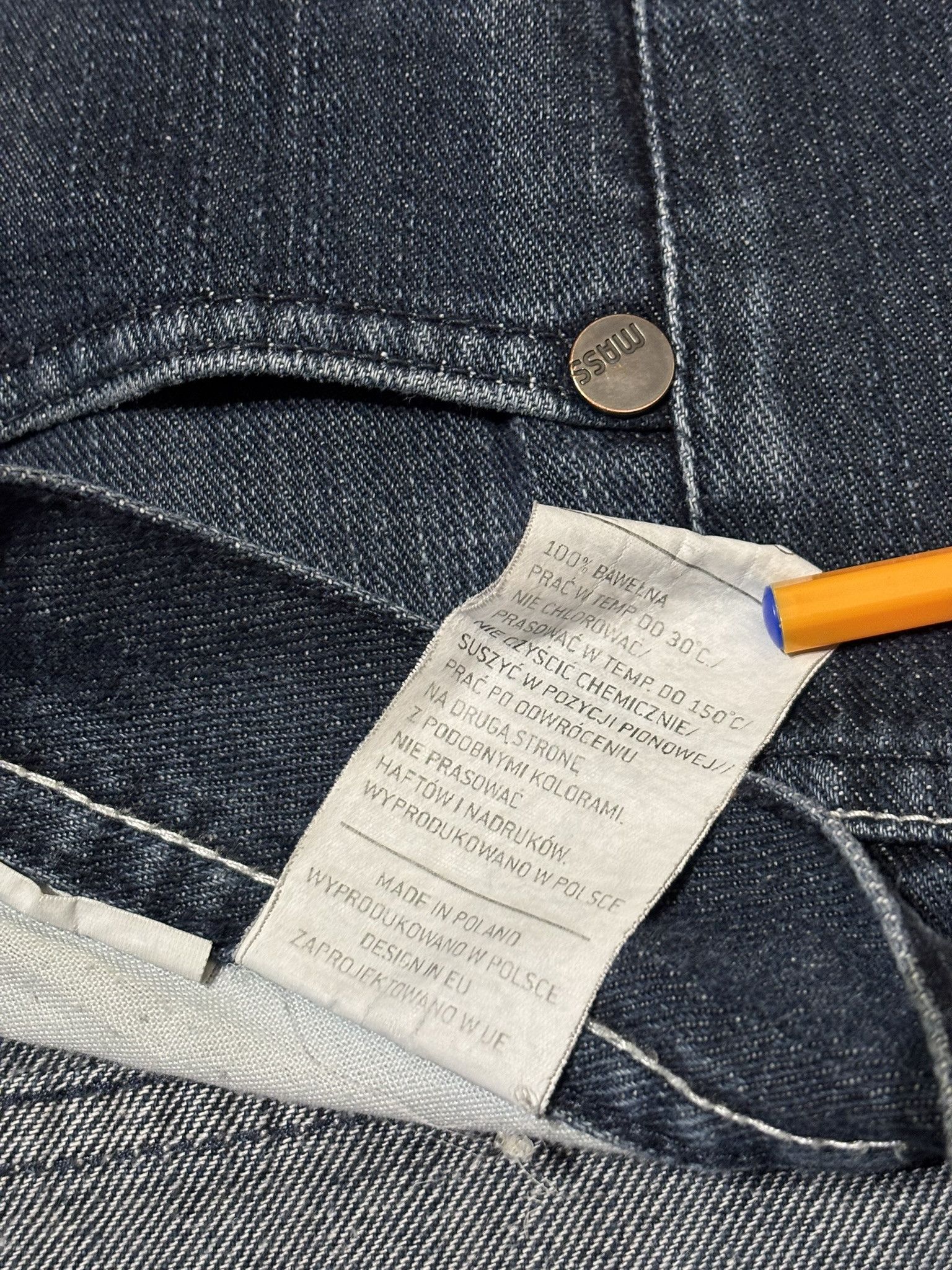 Other Mass Denim jeans Hip Hop size 34 Size US 34 / EU 50 - 15 Thumbnail