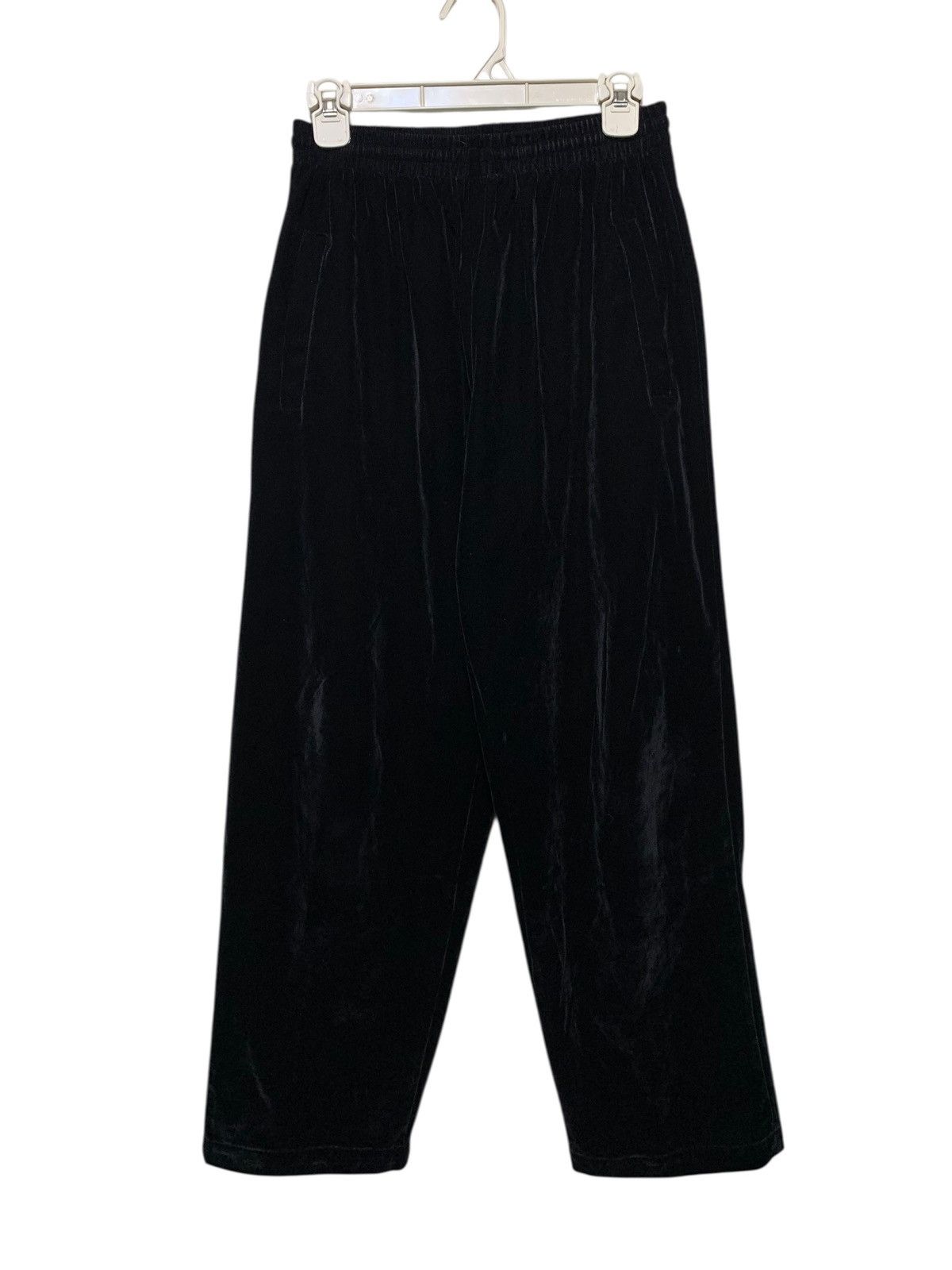 Vintage Vintage A.Versace balloon baggy velvet sweat pants Size US 30 / EU 46 - 2 Thumbnail