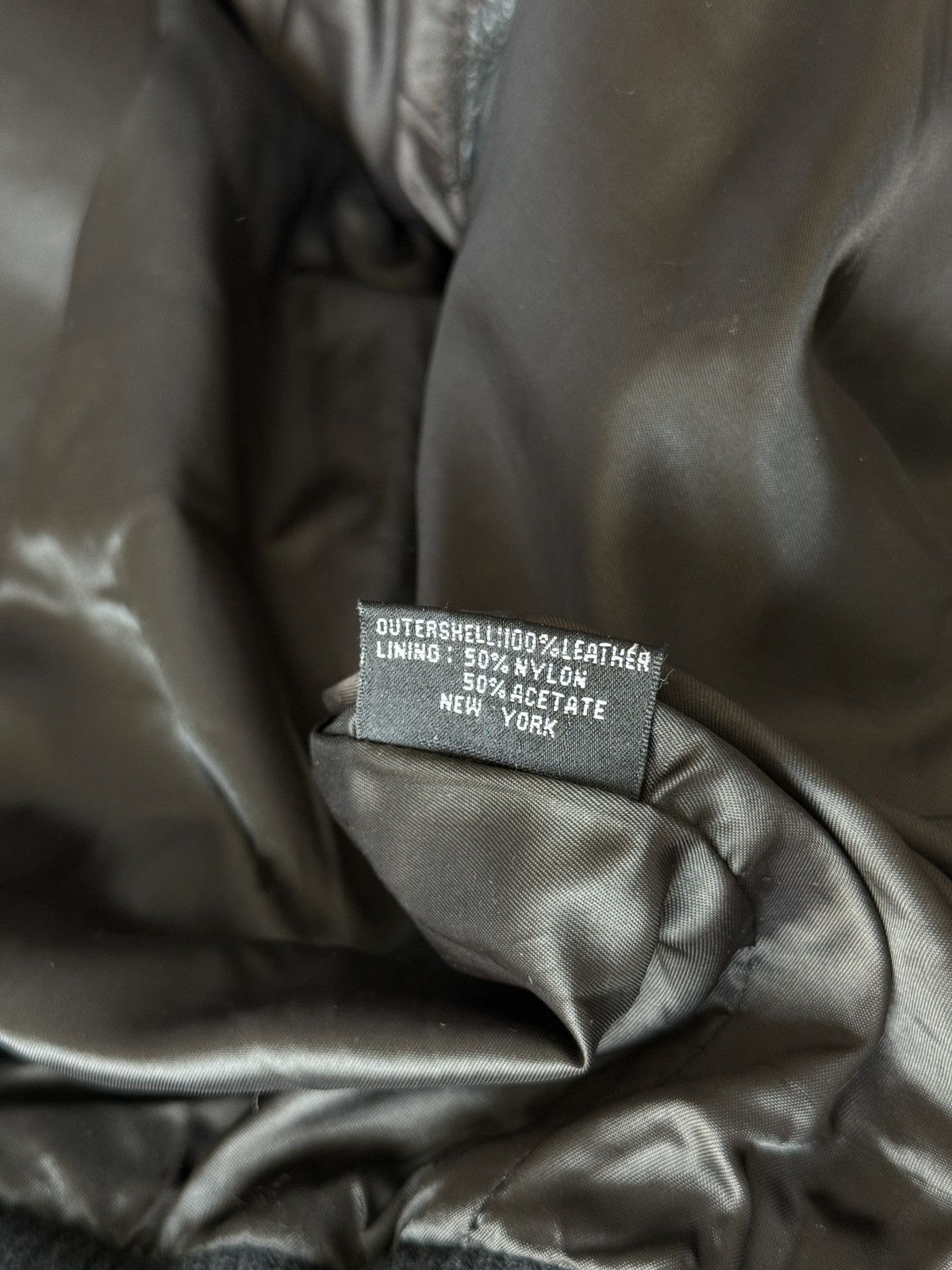 Vintage Leather Bomber Jacket Size US XL / EU 56 / 4 - 3 Thumbnail