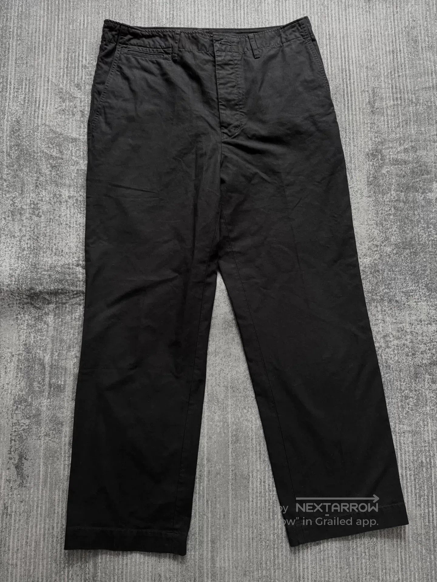 Visvim VISVIM Black Chino Pants 22SS. Size US 30 / EU 46 - 1 Thumbnail