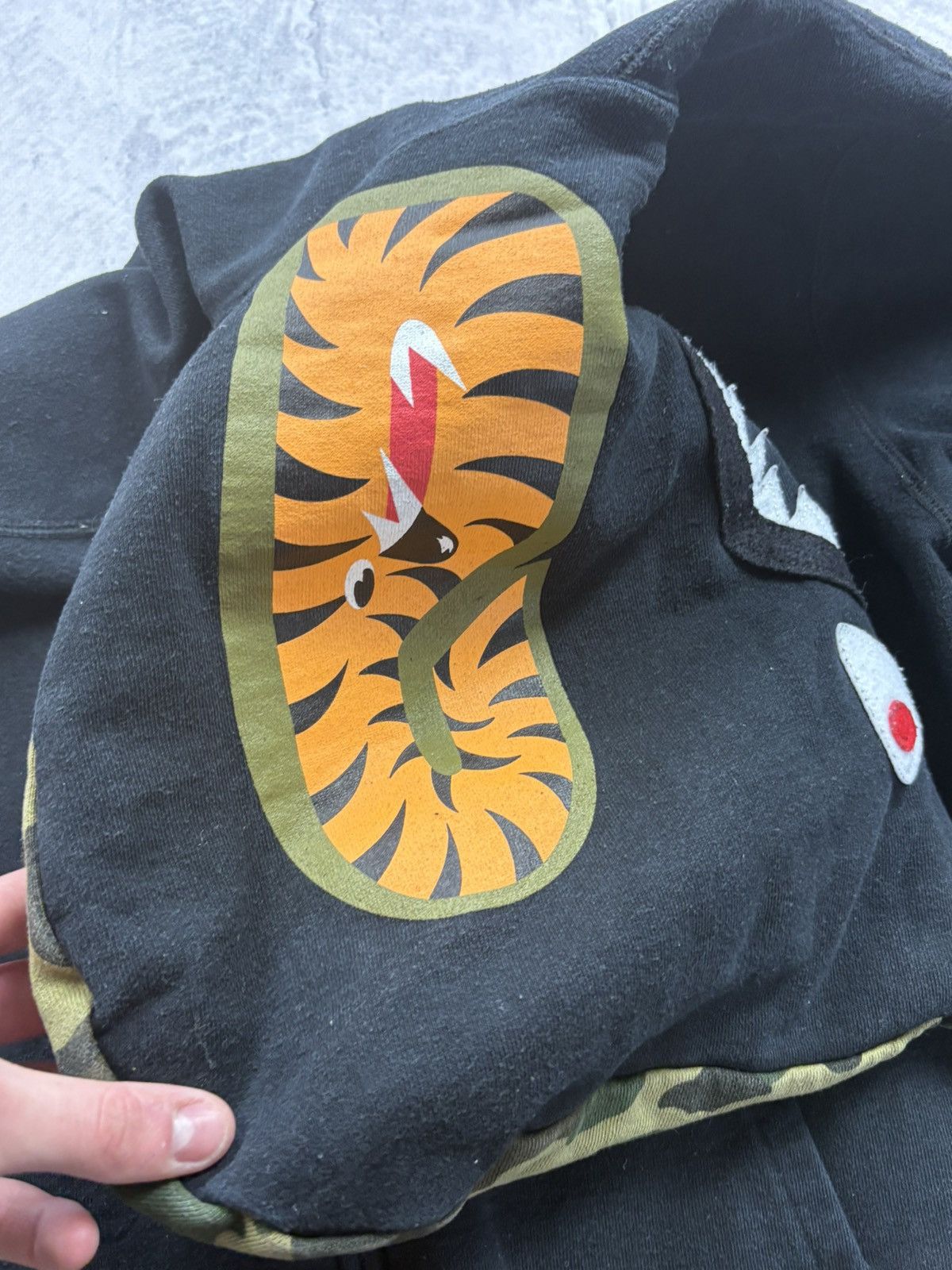 Bape BAPE SHARK ZIP HOODIE STREETWEAR DRIP DRILL Size US XL / EU 56 / 4 - 11 Thumbnail