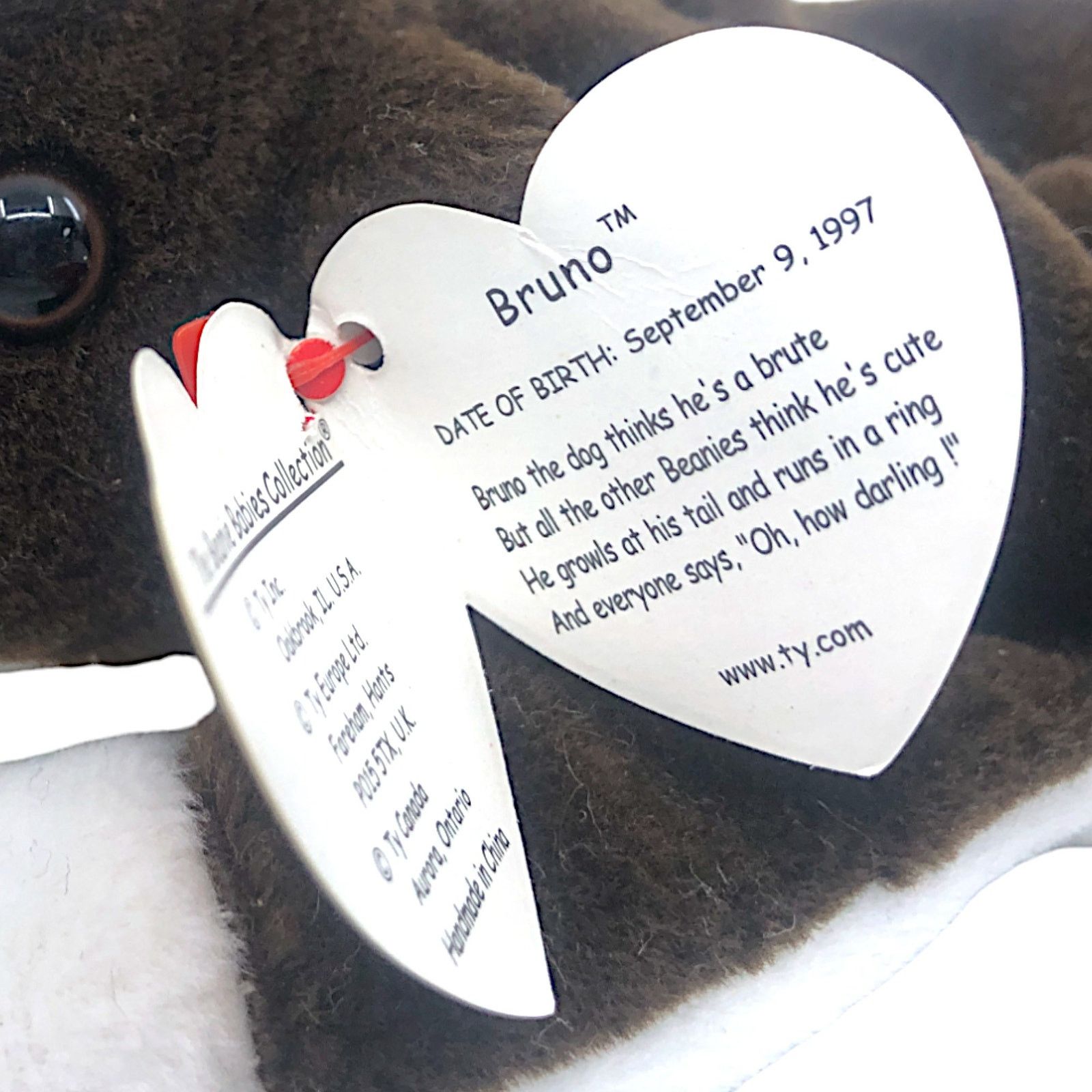 Other 1996 Ty Beanie Baby - Pouch the Kangaroo 4161 Size ONE SIZE - 3 Thumbnail