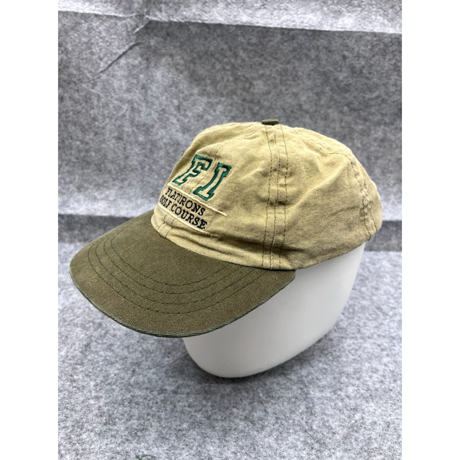 Vintage Otto Golf Hat Cap Strap Back One Size Green Cotton Low Profile Adult Hat Size ONE SIZE - 4 Thumbnail