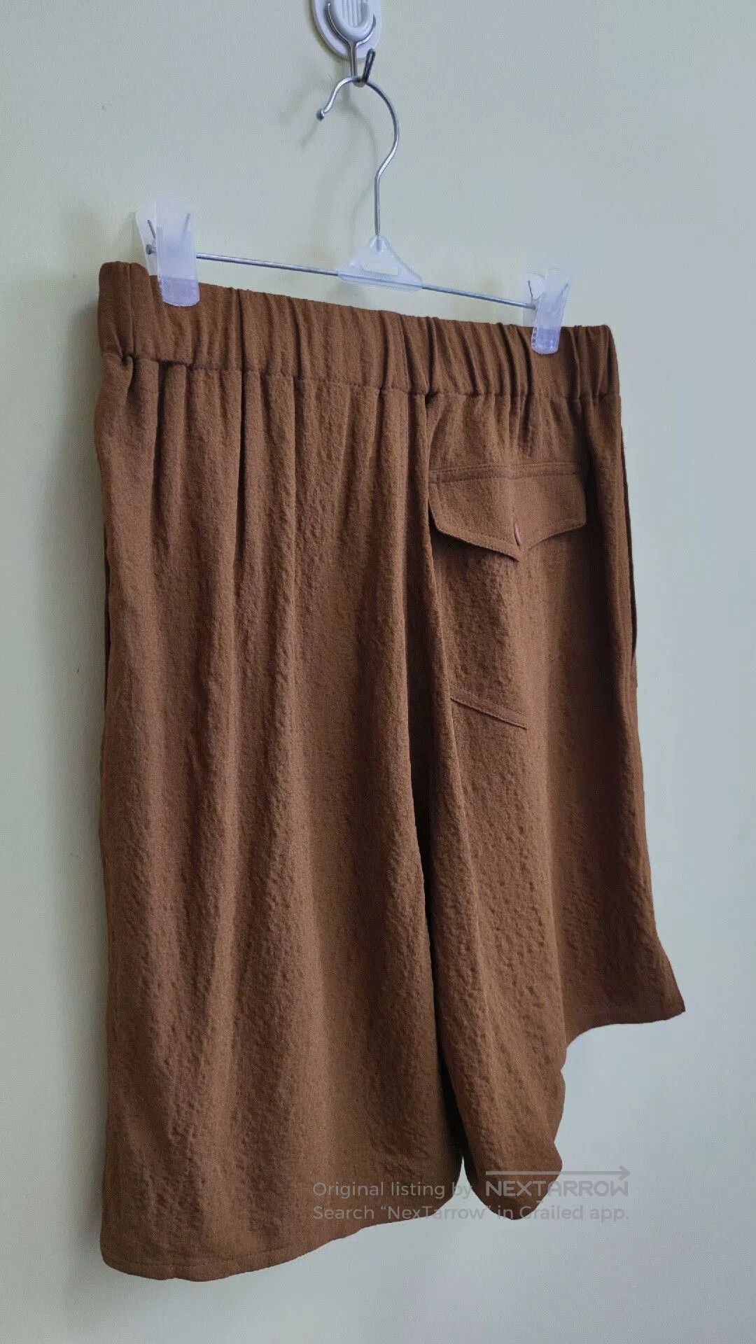 AMI Rust Color Men's Shorts. Size US 28 / EU 44 - 3 Thumbnail