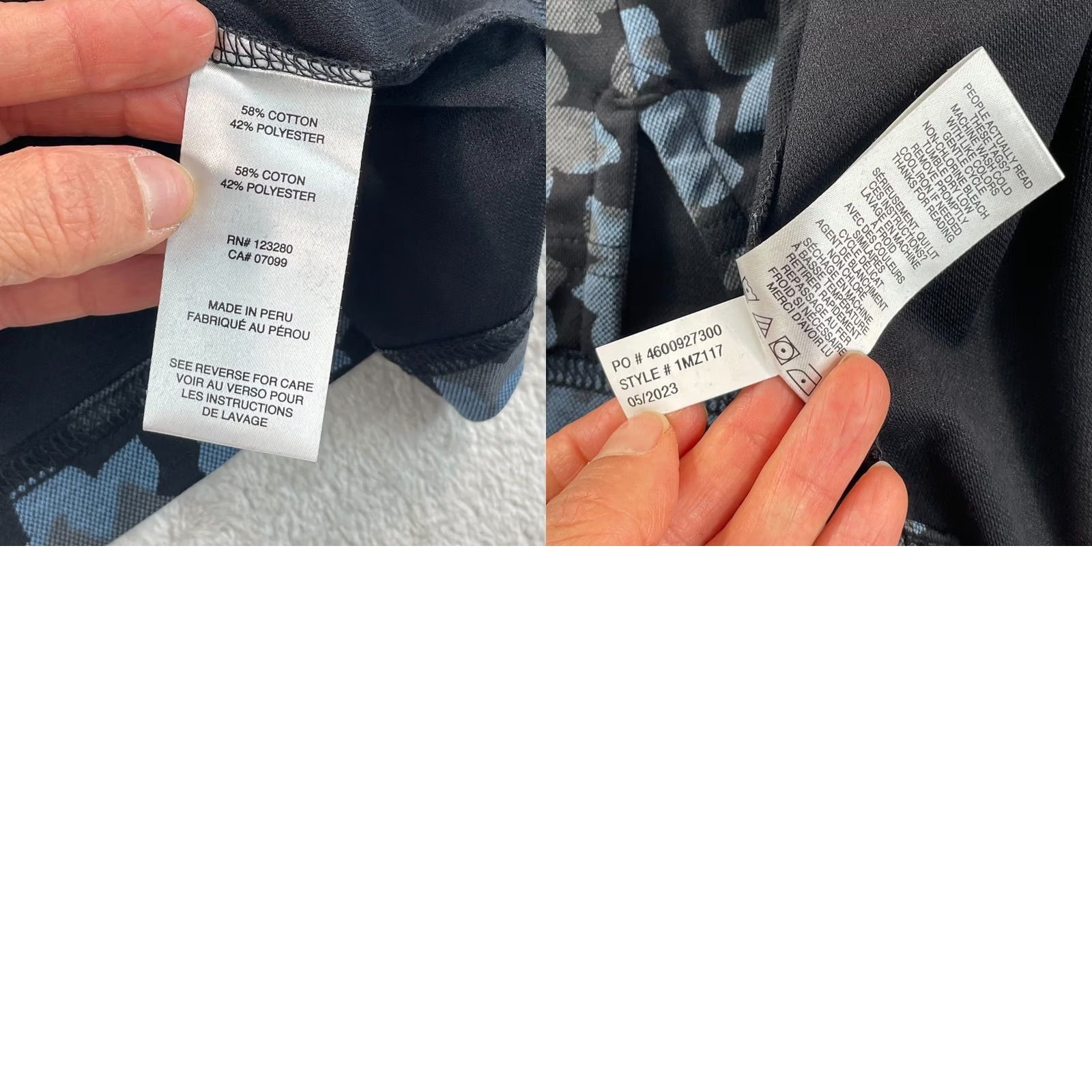 TravisMathew Travis Mathew By The Wharf Golf Polo Shirt Men M Black Floral Performance Shirt Size US M / EU 48-50 / 2 - 8 Thumbnail