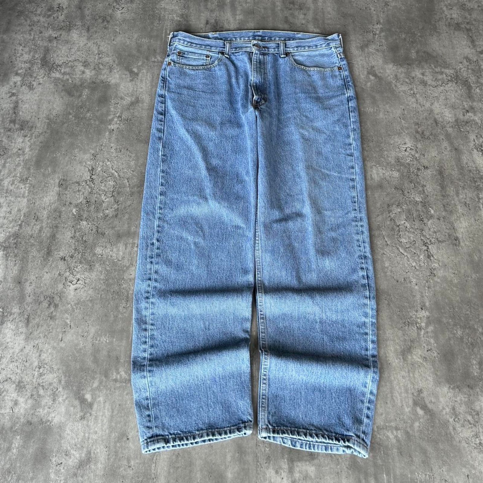 Levi's × Levi's Vintage Clothing × Vintage Vintage Y2K Levi’s 550 Baggy Grunge Opium Denim Jeans Size US 38 / EU 54 - 2 Thumbnail