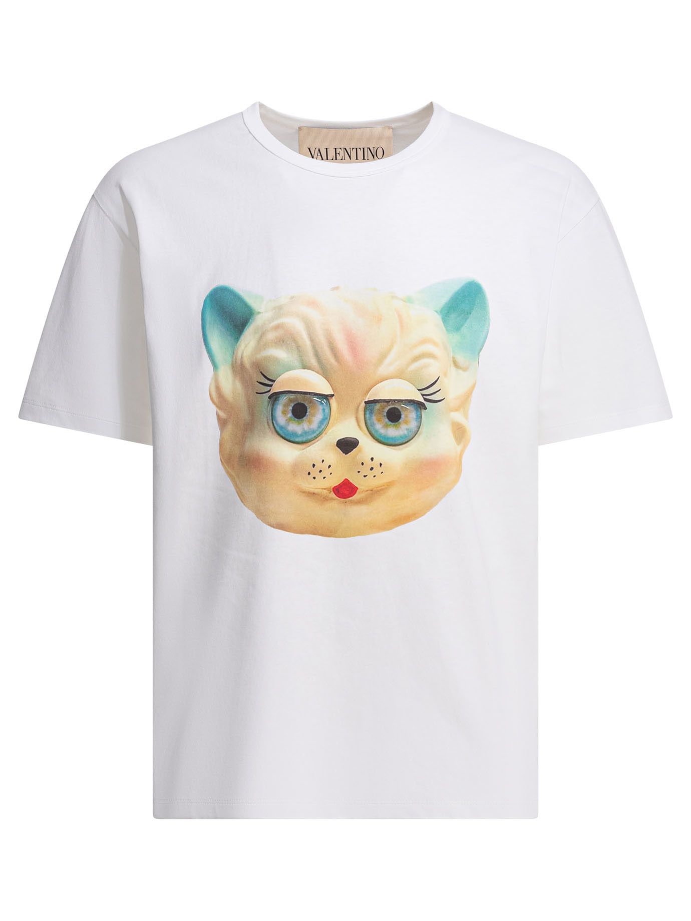 Valentino Valentino Le Chat De La Maison Crew-Neck T-Shirt tag size L Men - USA Duties Paid Size US L / EU 52-54 / 3 - 1 Thumbnail