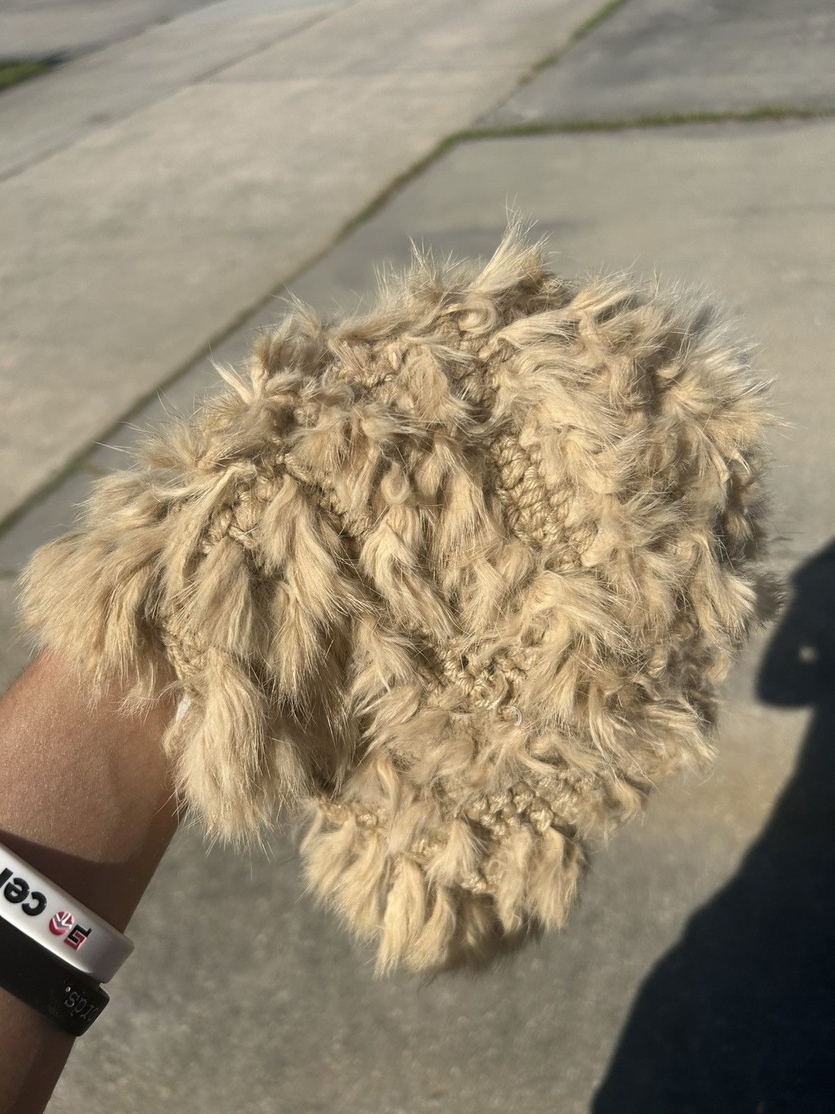 Vintage Faux Fur Beanie Snowcap Snow Hat Size ONE SIZE - 5 Thumbnail