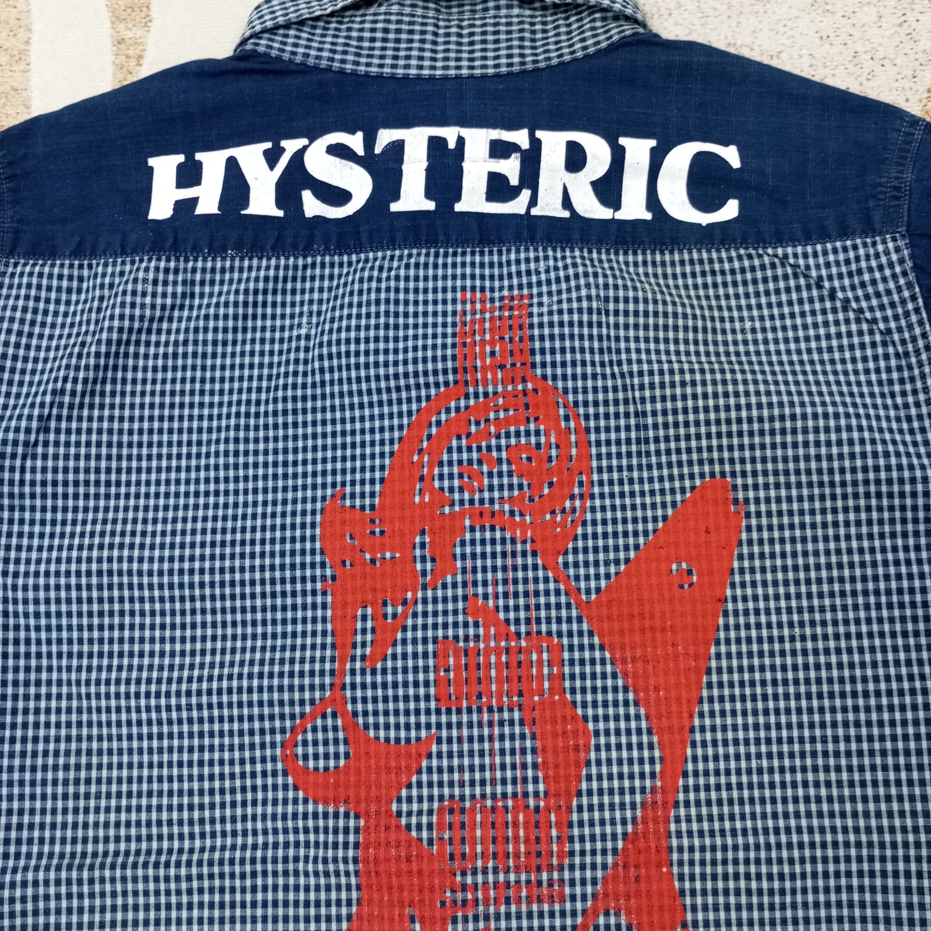 Hysteric Glamour Hysteric Glamour Japanese Flannel Shirt C239N14 Size US S / EU 44-46 / 1 - 2 Thumbnail