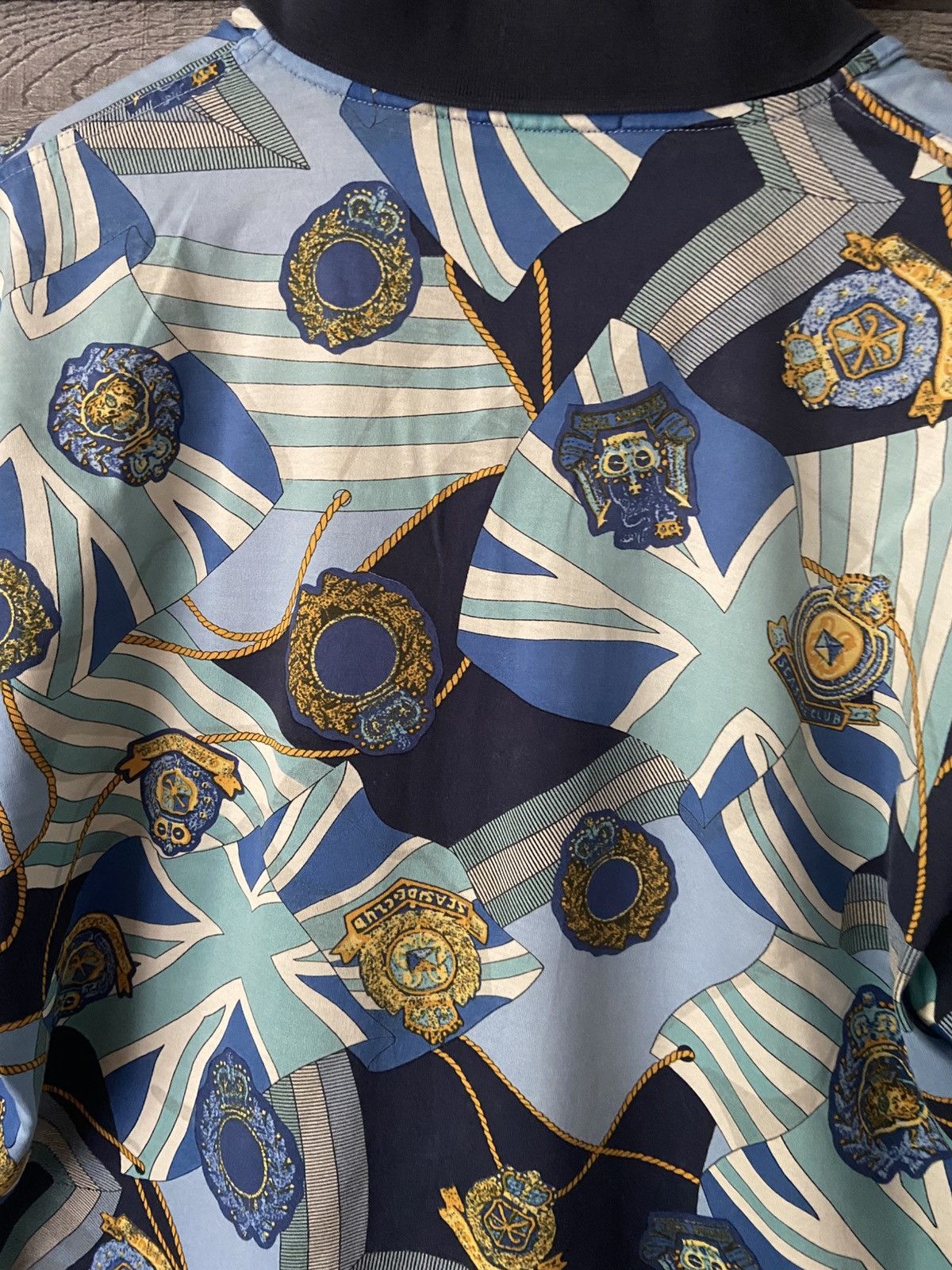 Givenchy Vintage Givenchy Gentleman All Over Print Polo Shirt Size US L / EU 52-54 / 3 - 5 Thumbnail