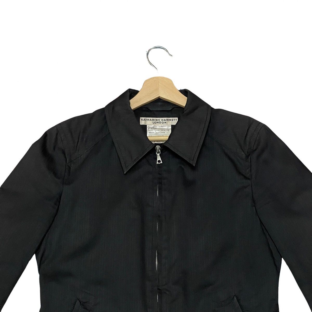 Katharine Hamnett London Vintage Katharine Hamnett London Blousen Zipper Jacket Size US L / EU 52-54 / 3 - 7 Thumbnail