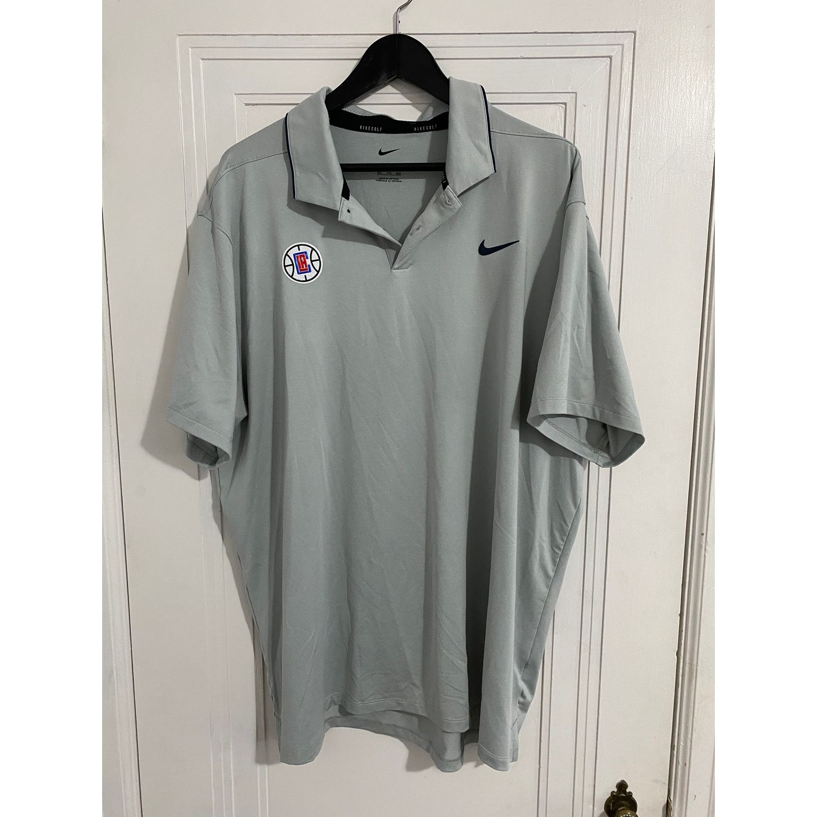 Nike LA Clippers Nike Dri-Fit Golf Polo Shirt Men's Size XXL Size US XXL / EU 58 / 5 - 1 Thumbnail