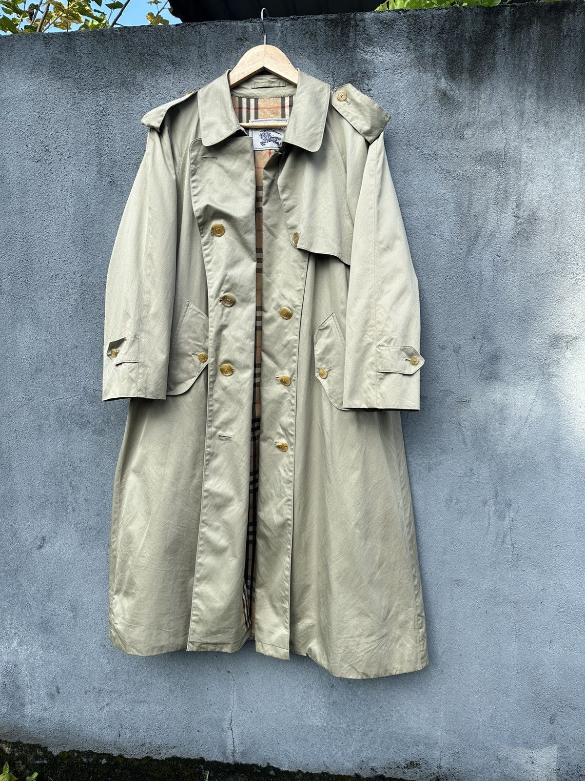 Burberry 👹Vintage Burberrys Prorsum Trench Coat Size US L / EU 52-54 / 3 - 3 Thumbnail