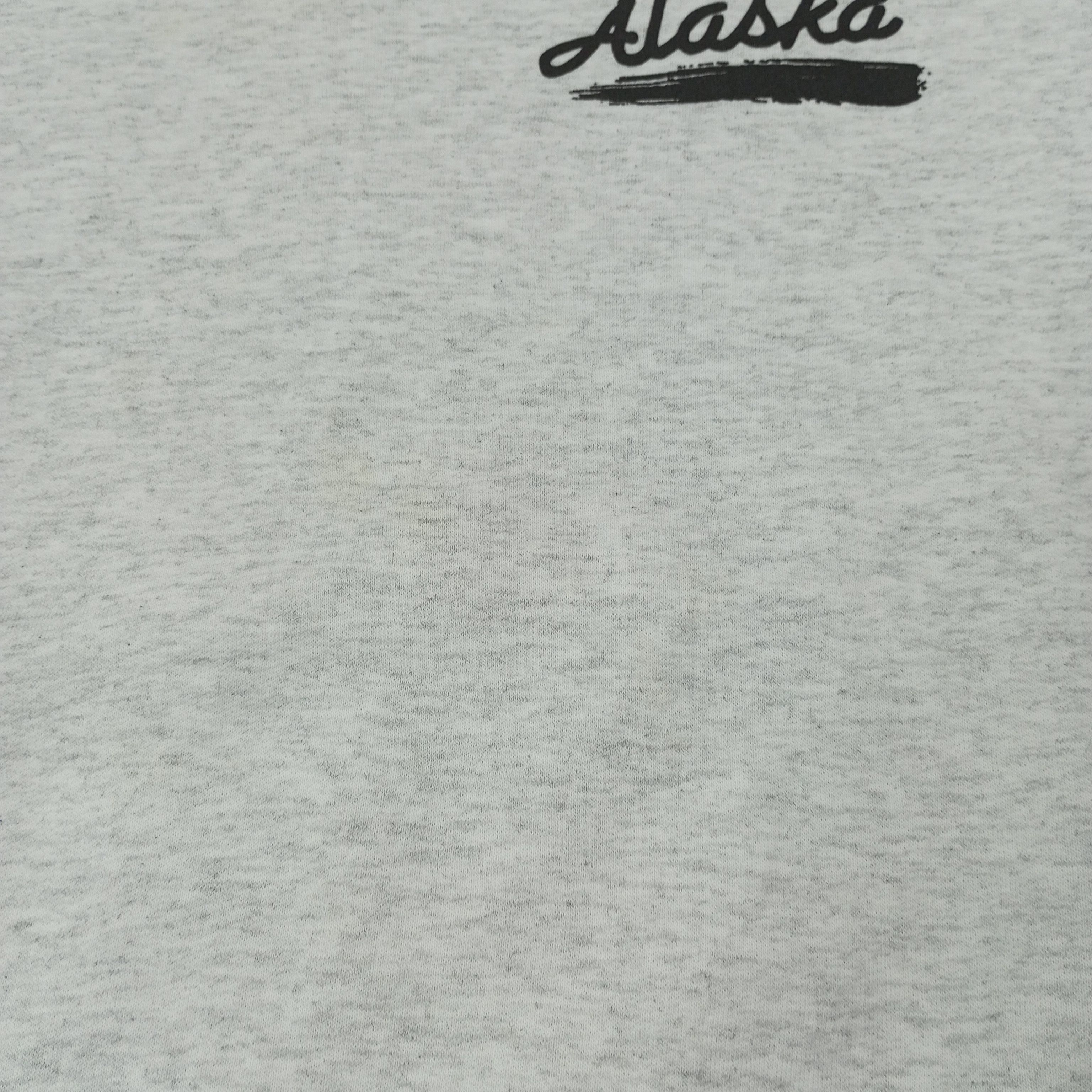 Vintage Alaska Streetwear Style Vintage Sweatshirt c230n10 Size US XXL / EU 58 / 5 - 3 Thumbnail