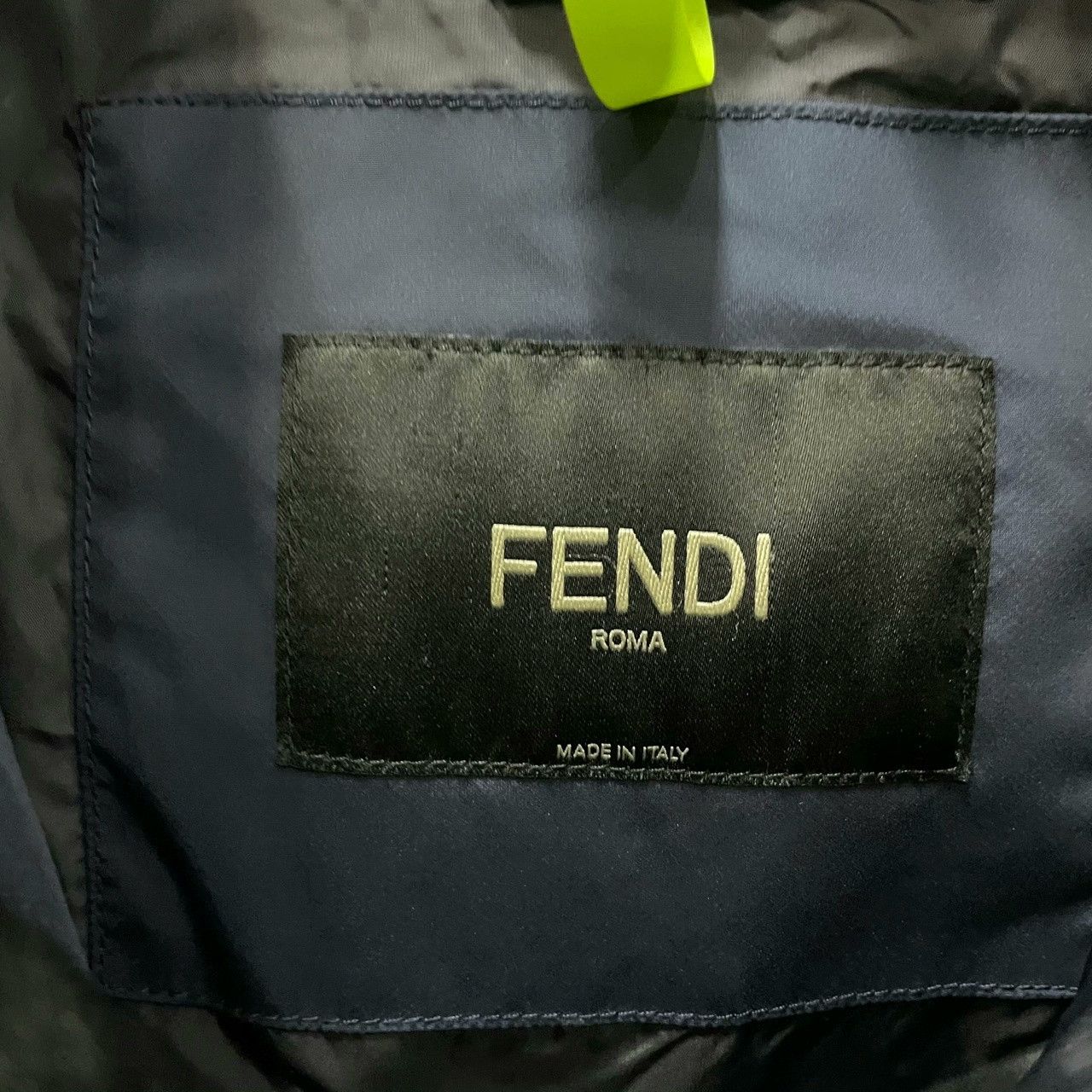 Fendi FENDI Navy Monster Back Down Jacket Size US M / EU 48-50 / 2 - 3 Thumbnail