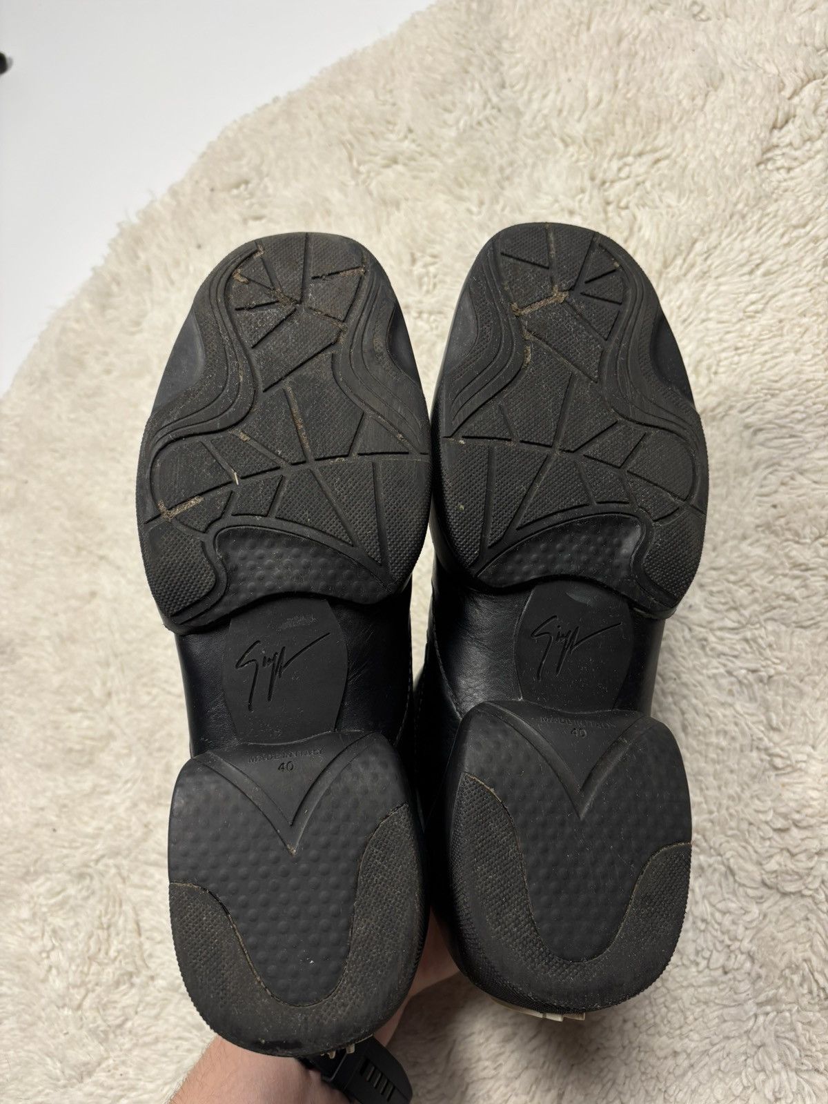 Giuseppe Zanotti Giuseppe Zanotti Men’s Leather Sneakers Rare Luxury Size US 7 / EU 40 - 8 Thumbnail