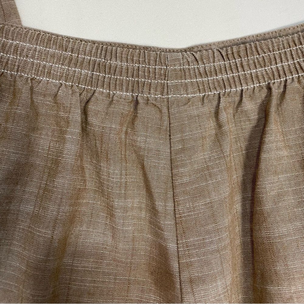 Other Alfred Dunner Light Brown Elastic Waist Classic Fit Pull On Size 42" / US 20 - 7 Thumbnail