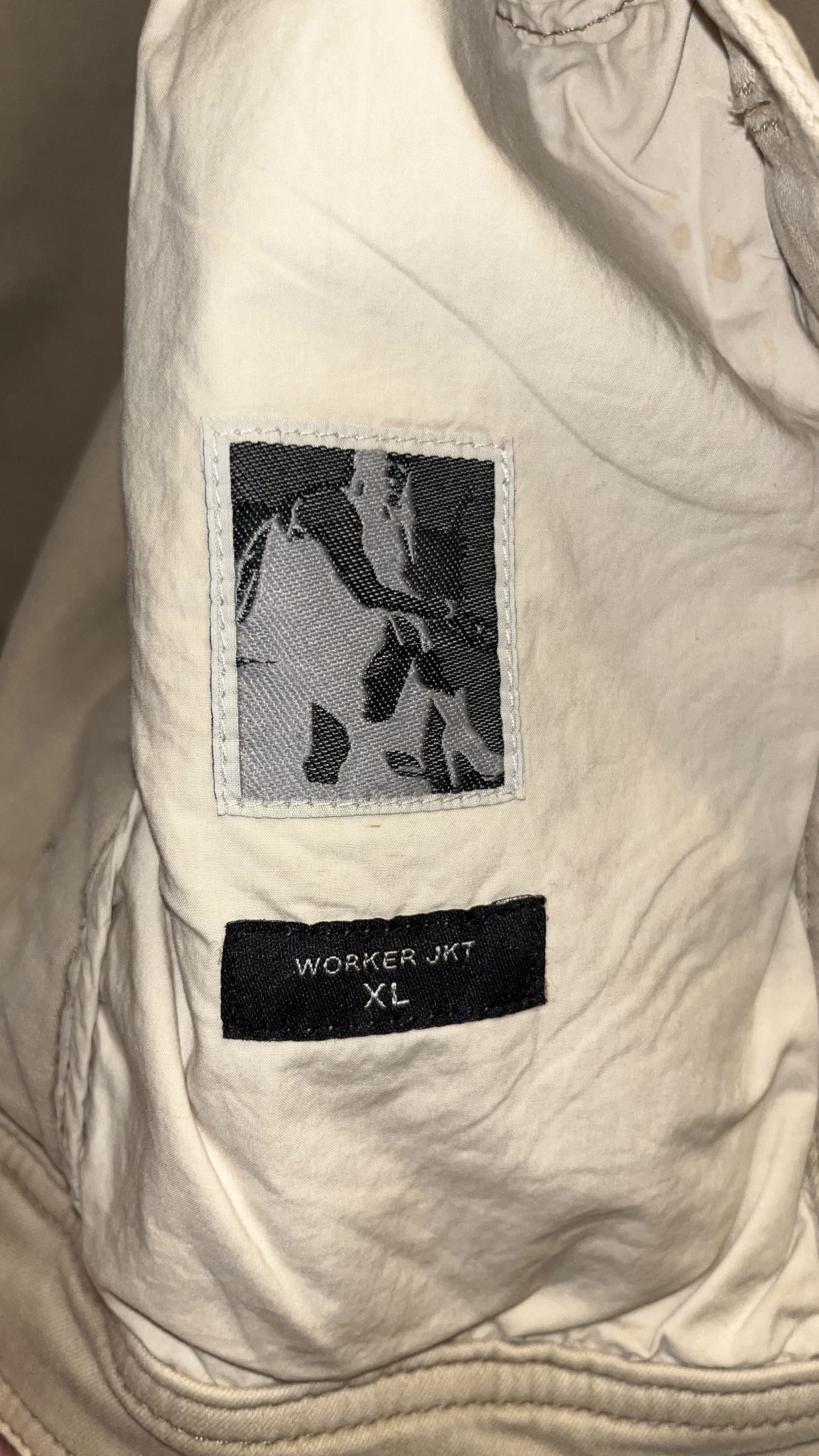 Rick Owens Drkshdw rick owen’s worker jacket mineral small Size US S / EU 44-46 / 1 - 3 Thumbnail