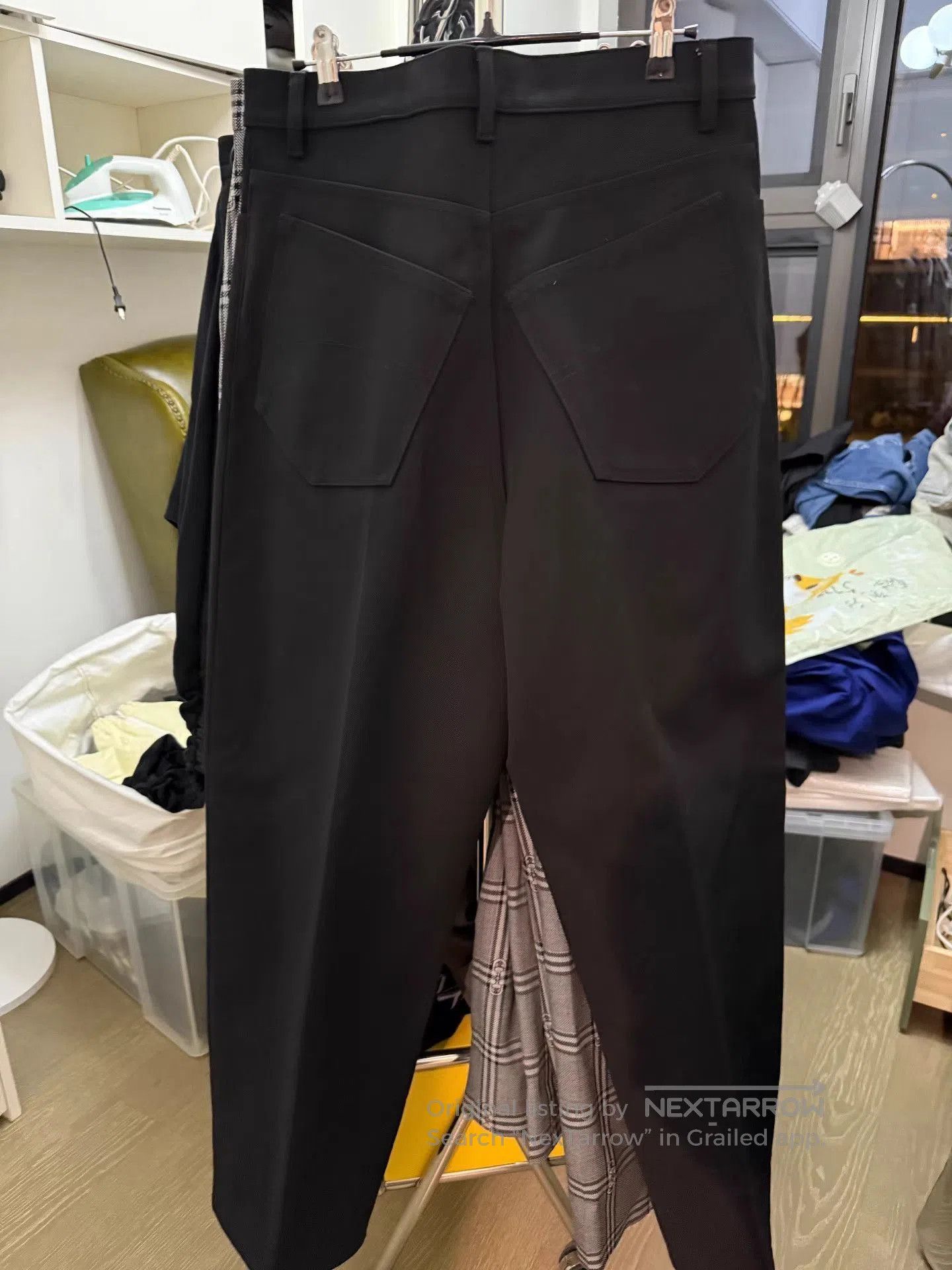 Balenciaga Black Casual Straight. Size US 30 / EU 46 - 2 Thumbnail