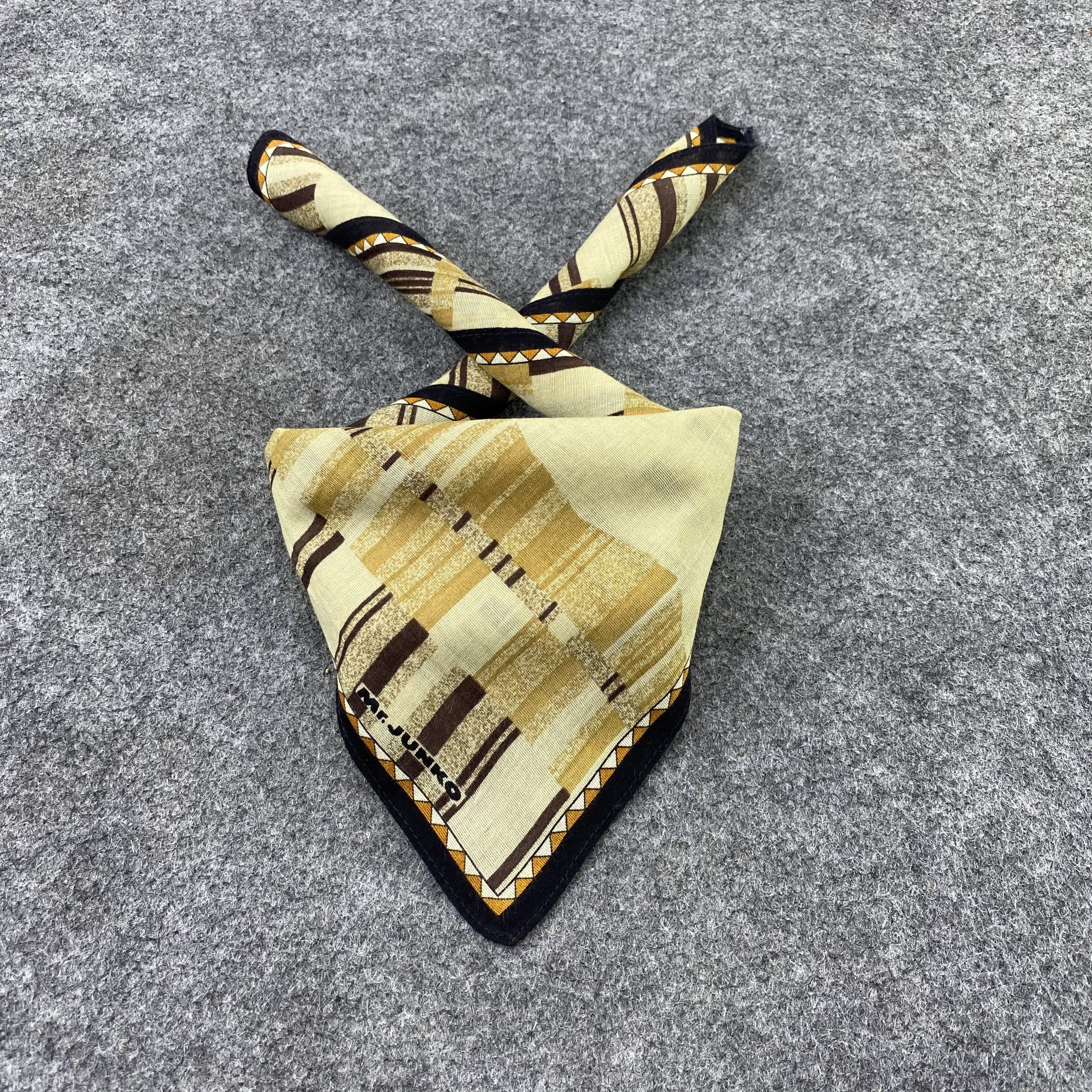 Japanese Brand Mr. Junko Handkerchief / Bandana / Neckerchief-B1464 Size ONE SIZE - 2 Thumbnail