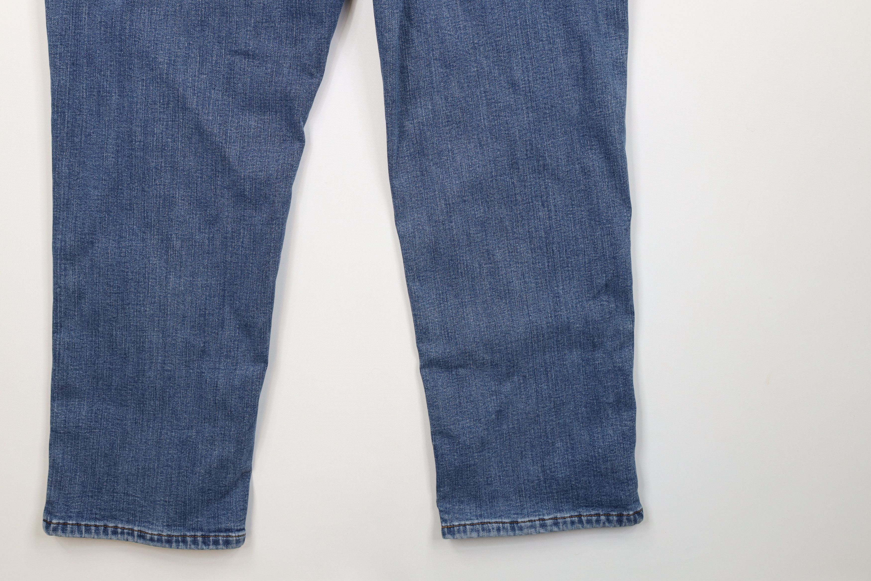 L.L. Bean Vintage LL Bean Fleece Lined Wide Leg Stretch Denim Jeans Size US 40 / EU 56 - 13 Thumbnail