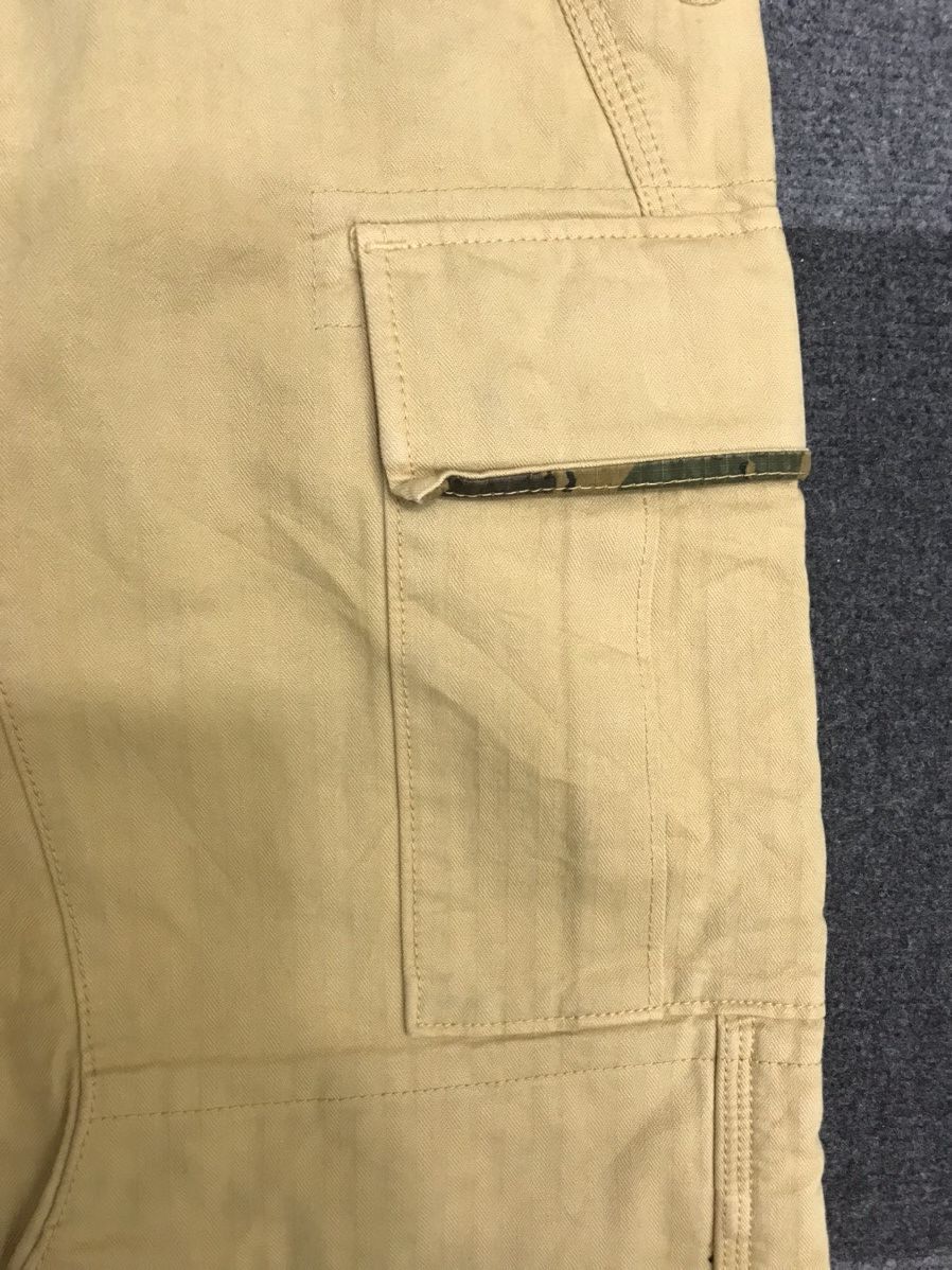 Japanese Brand KATO Japan Cyclist Multipockets HBT Cotton Convertible Pant Size US 31 - 6 Thumbnail