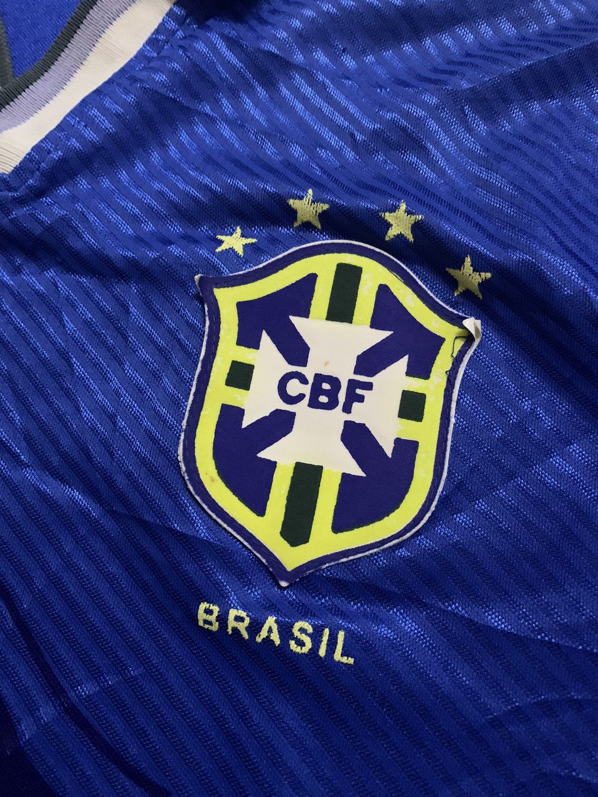 Umbro Vintage Umbro Brasil Jersey Size US XL / EU 56 / 4 - 4 Thumbnail