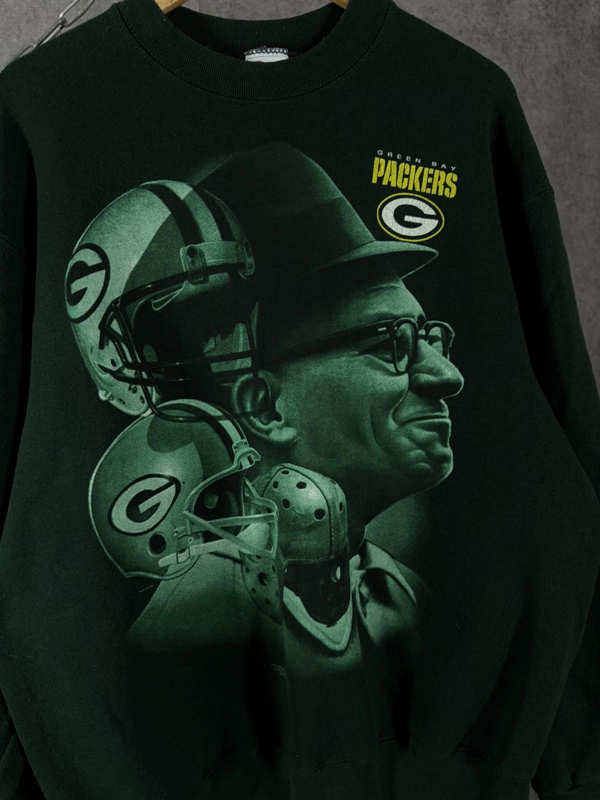 NFL Green Bay Packers 1997 NFL vintage made in USA sweatshirt Size US XL / EU 56 / 4 - 3 Thumbnail