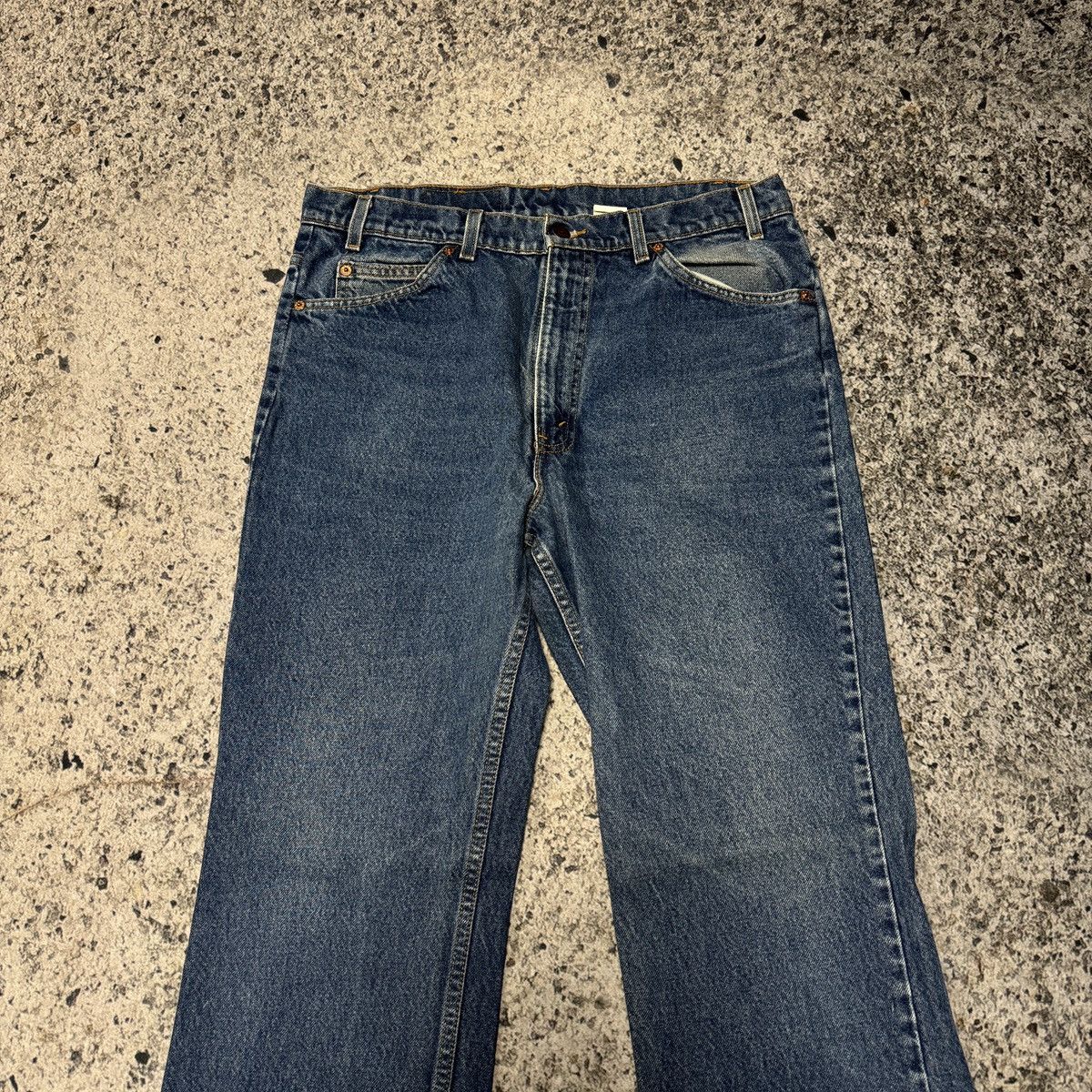 Levi's 90s Levi's 517 Jeans ERD Grunge Chrome Faded Flare Bootcut Size US 36 / EU 52 - 3 Thumbnail