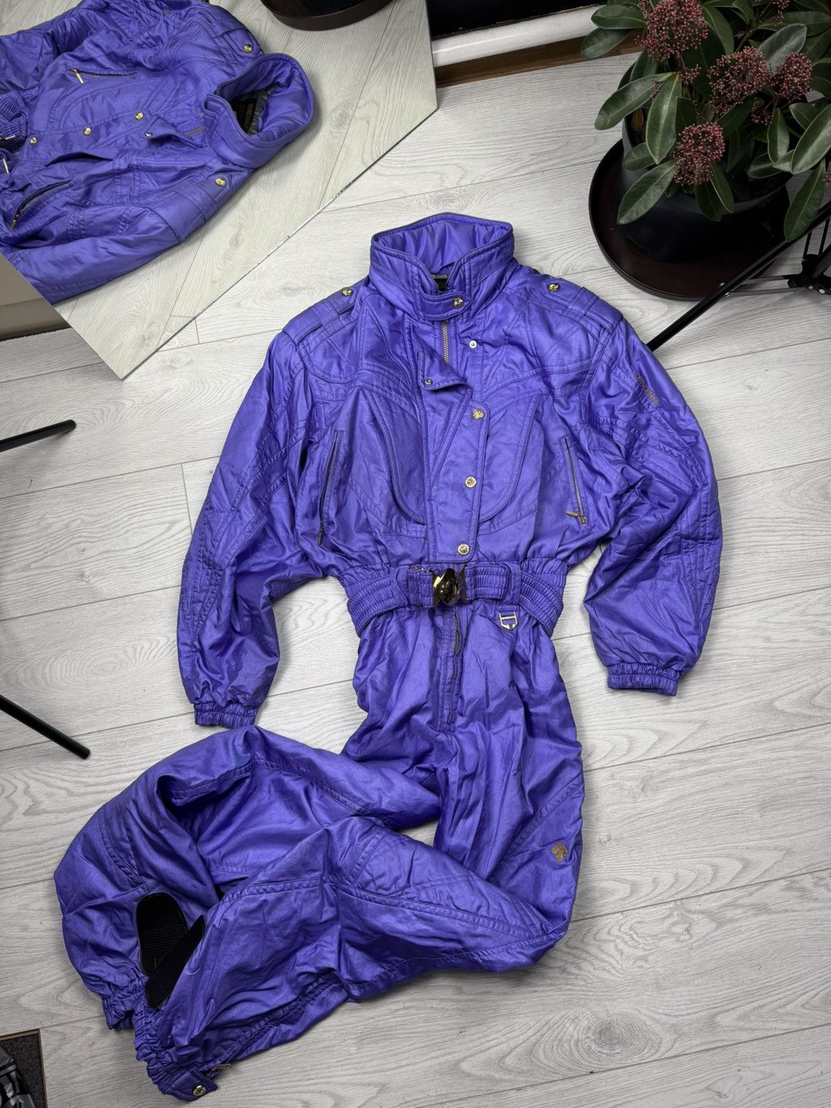 Descente Descente Overall Racing suit with shoulder padding Size 36" / US 14 / IT 50 - 1 Thumbnail