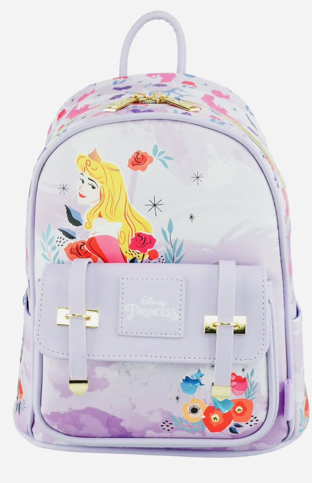 Disney Disney Sleeping Beauty Leather Backpack Size ONE SIZE - 1 Thumbnail