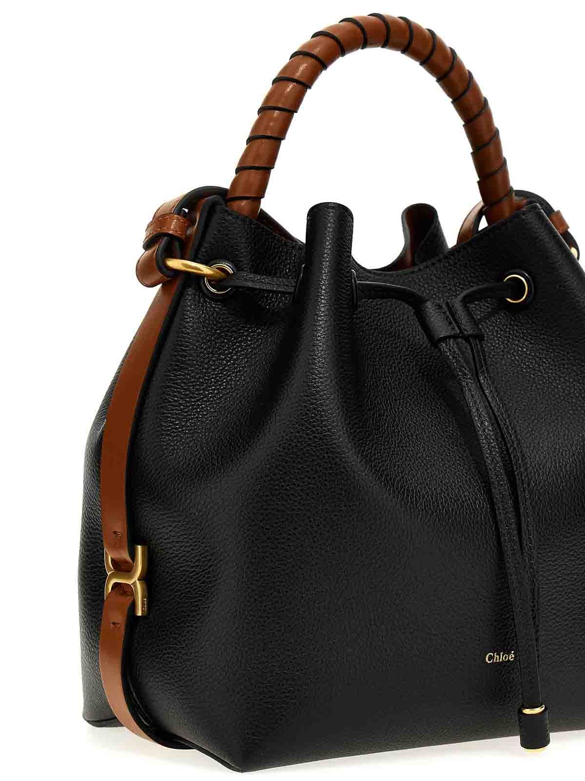 Chloe oc11z0525 Size: OS / Leather Bucket Bag in Black Size ONE SIZE - 3 Thumbnail