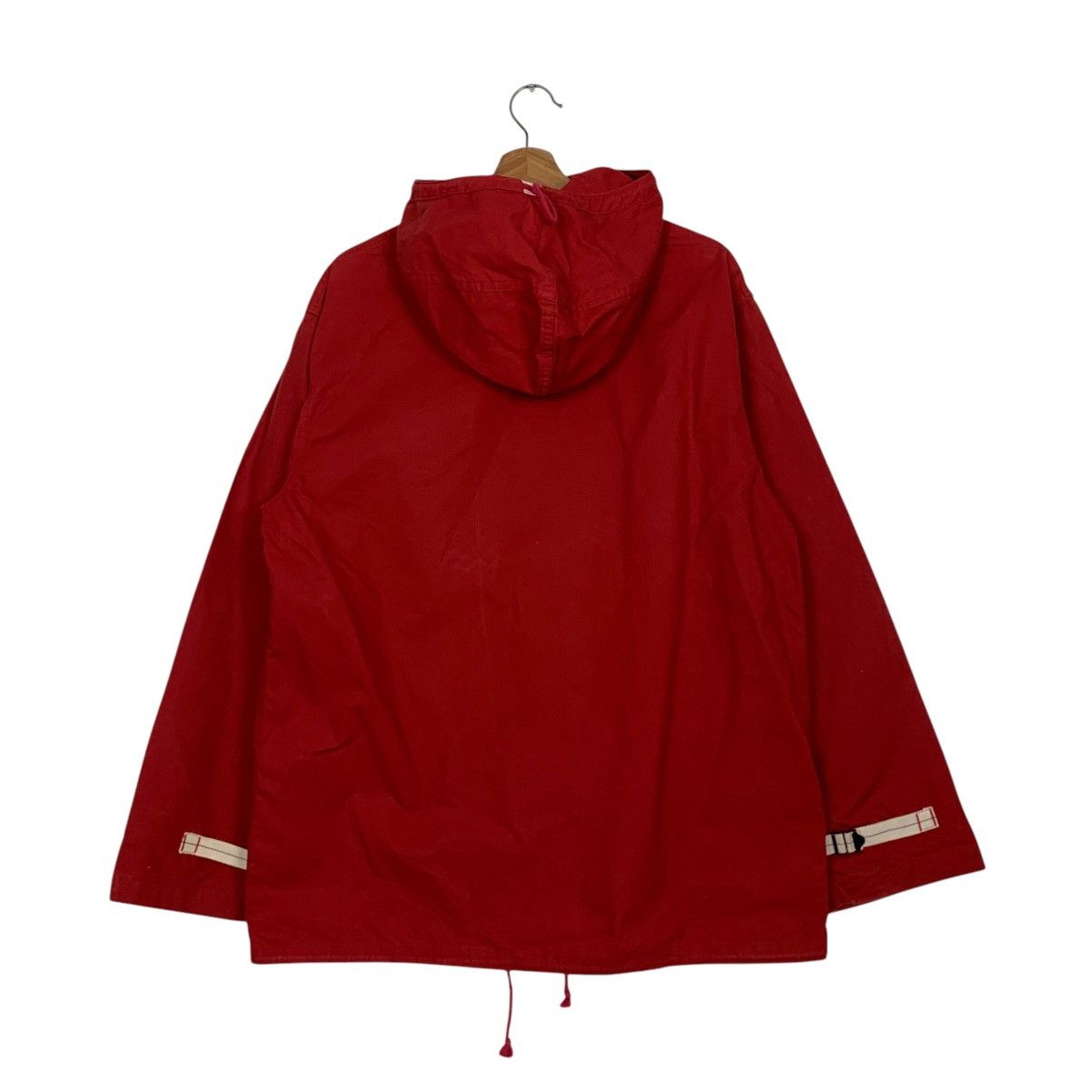 Vintage 90s Vintage HIGH QUALITY FABRIC Hooded Jacket #2680-C120 Size US M / EU 48-50 / 2 - 7 Thumbnail