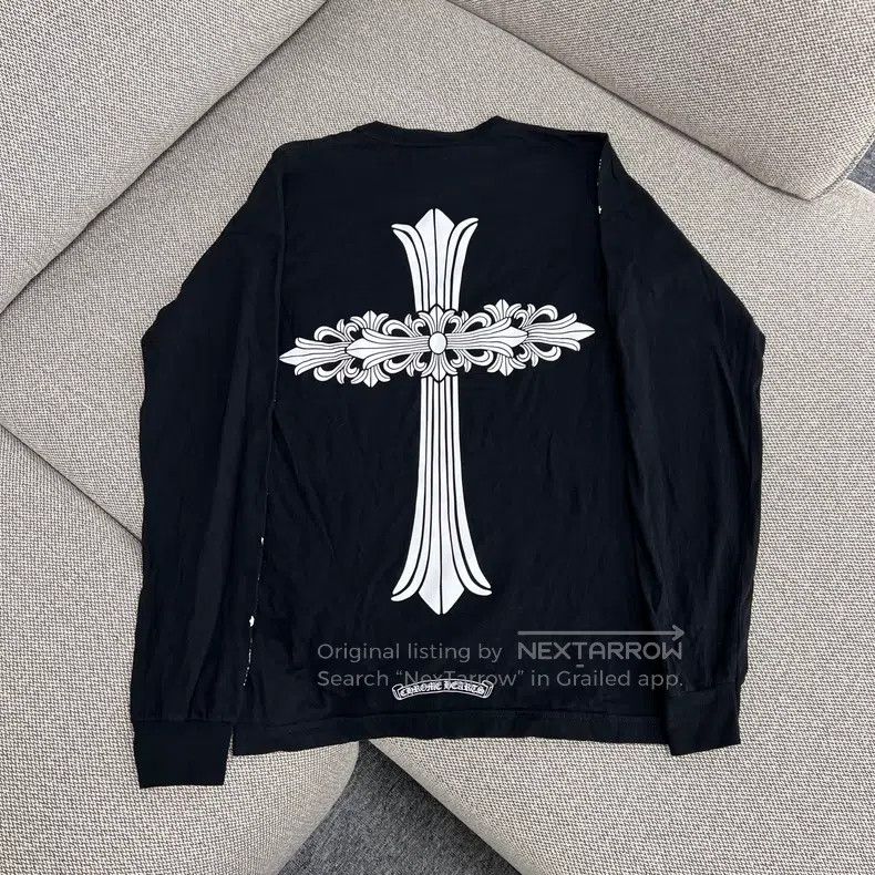 Chrome Hearts CHROME HEARTS Size S Black arms, Sanskrit cross, long sleev Size US S / EU 44-46 / 1 - 2 Thumbnail