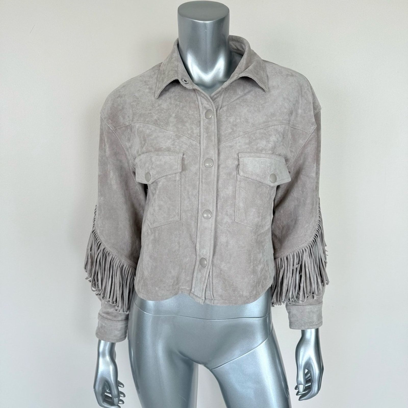 BLANKNYC BLANK NYC faux suede jacket size XS Size XS / US 0-2 / IT 36-38 - 1 Thumbnail