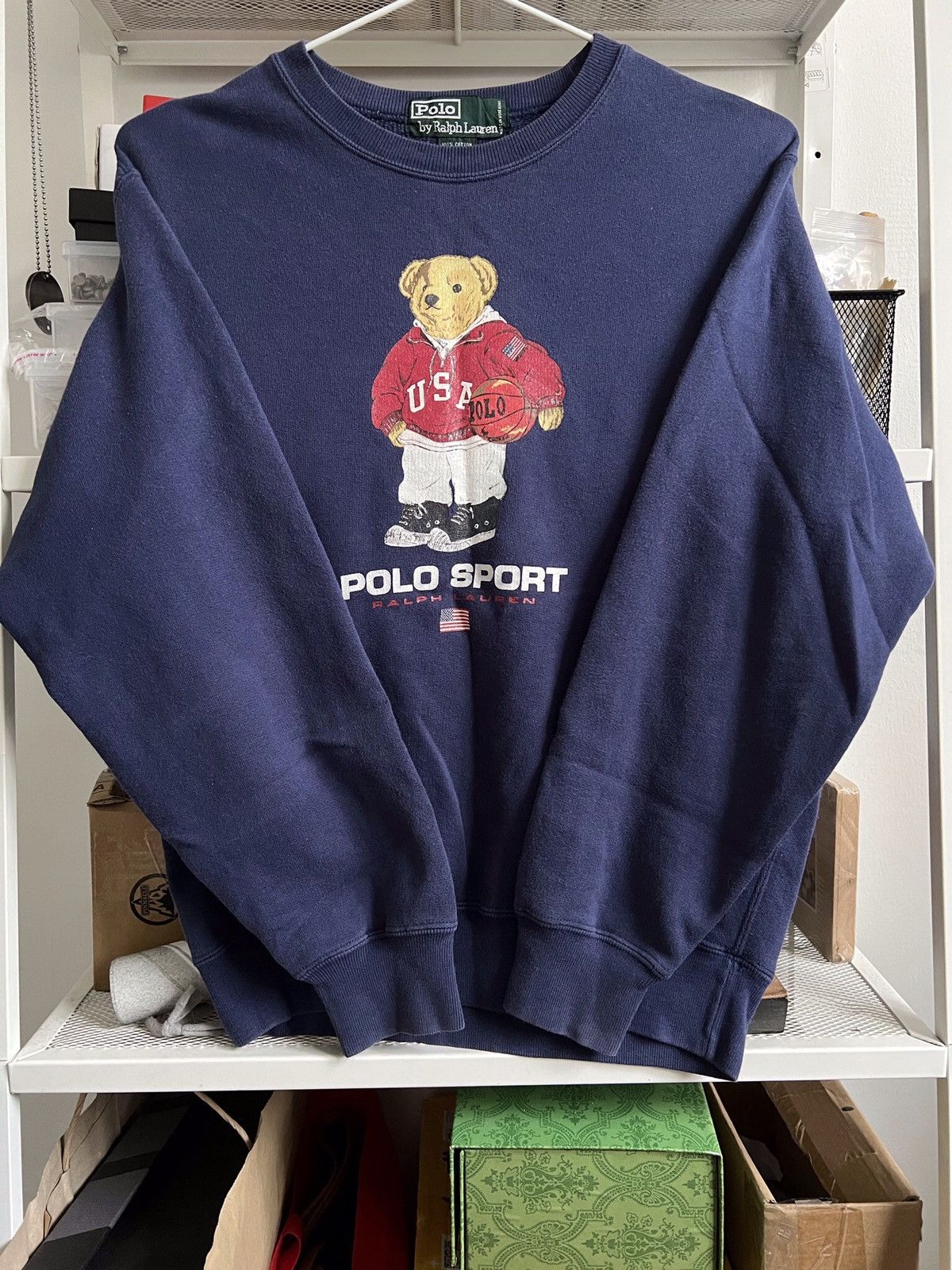 Polo Ralph Lauren BEST OFFER ! VINTAGE 🔥 Polo Bear USA Ralph Lauren 🔥 Size M / US 6-8 / IT 42-44 - 6 Thumbnail