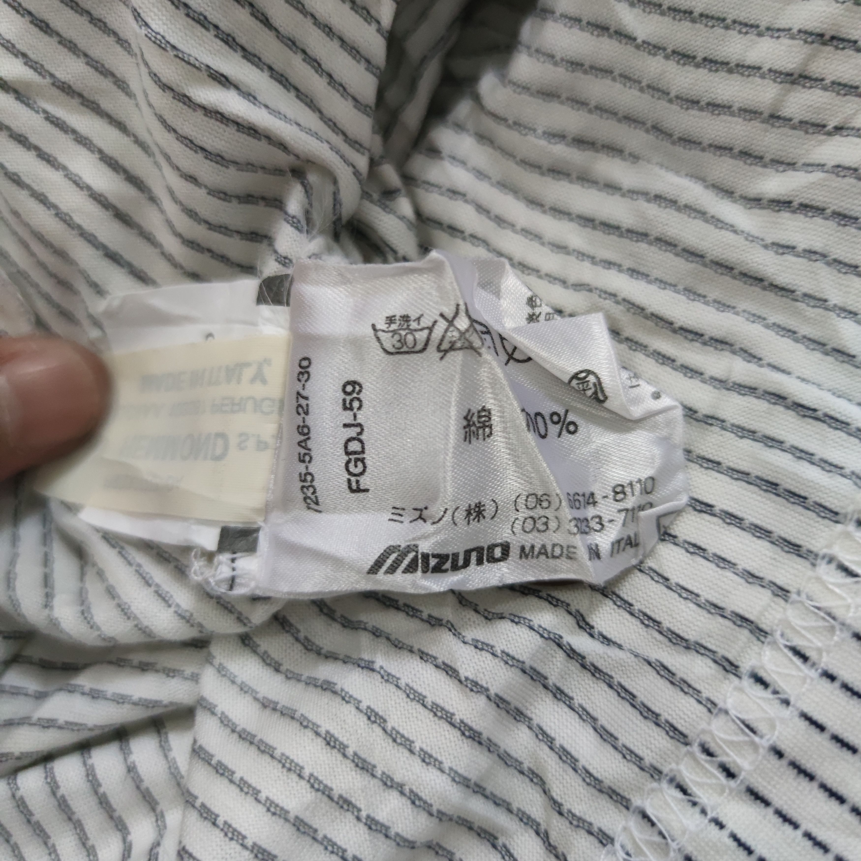 Gianfranco Ferre Vintage Gianfranco Ferre x Mizuno Polo Shirt Size XS / US 0-2 / IT 36-38 - 5 Thumbnail