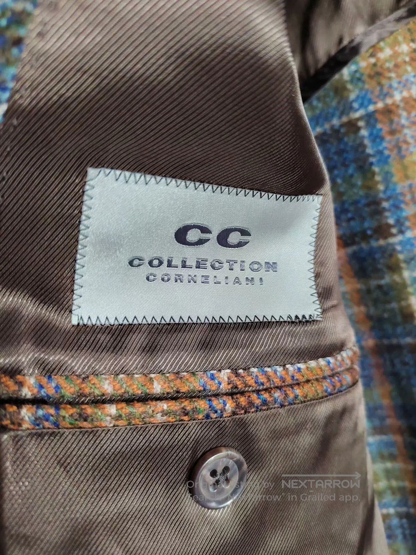Corneliani CC Collection Corneliani Plaid Blazer. Size US M / EU 48-50 / 2 - 4 Thumbnail