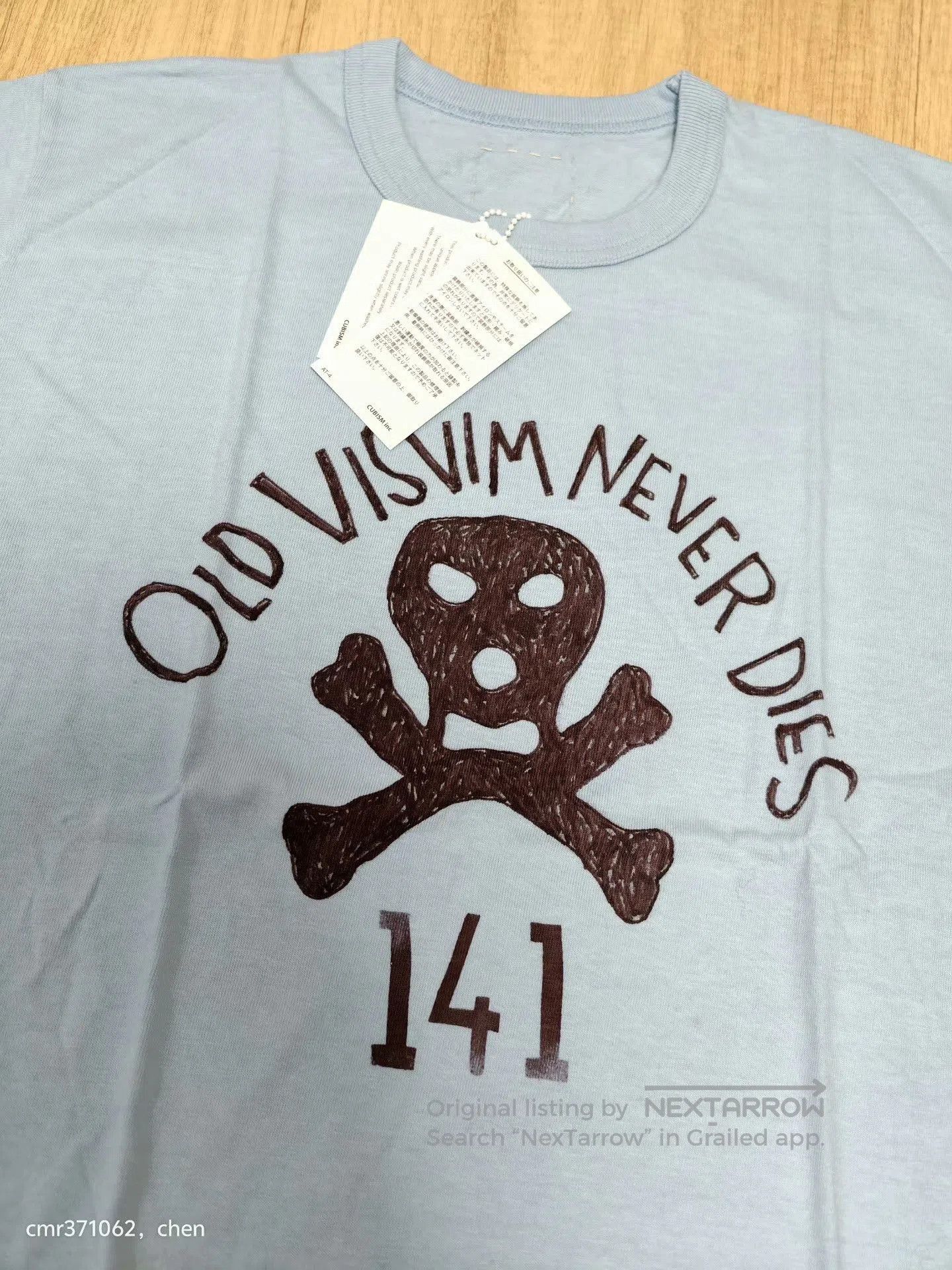 Visvim visvim 17ss ovnd vntg tee. Size US S / EU 44-46 / 1 - 2 Thumbnail