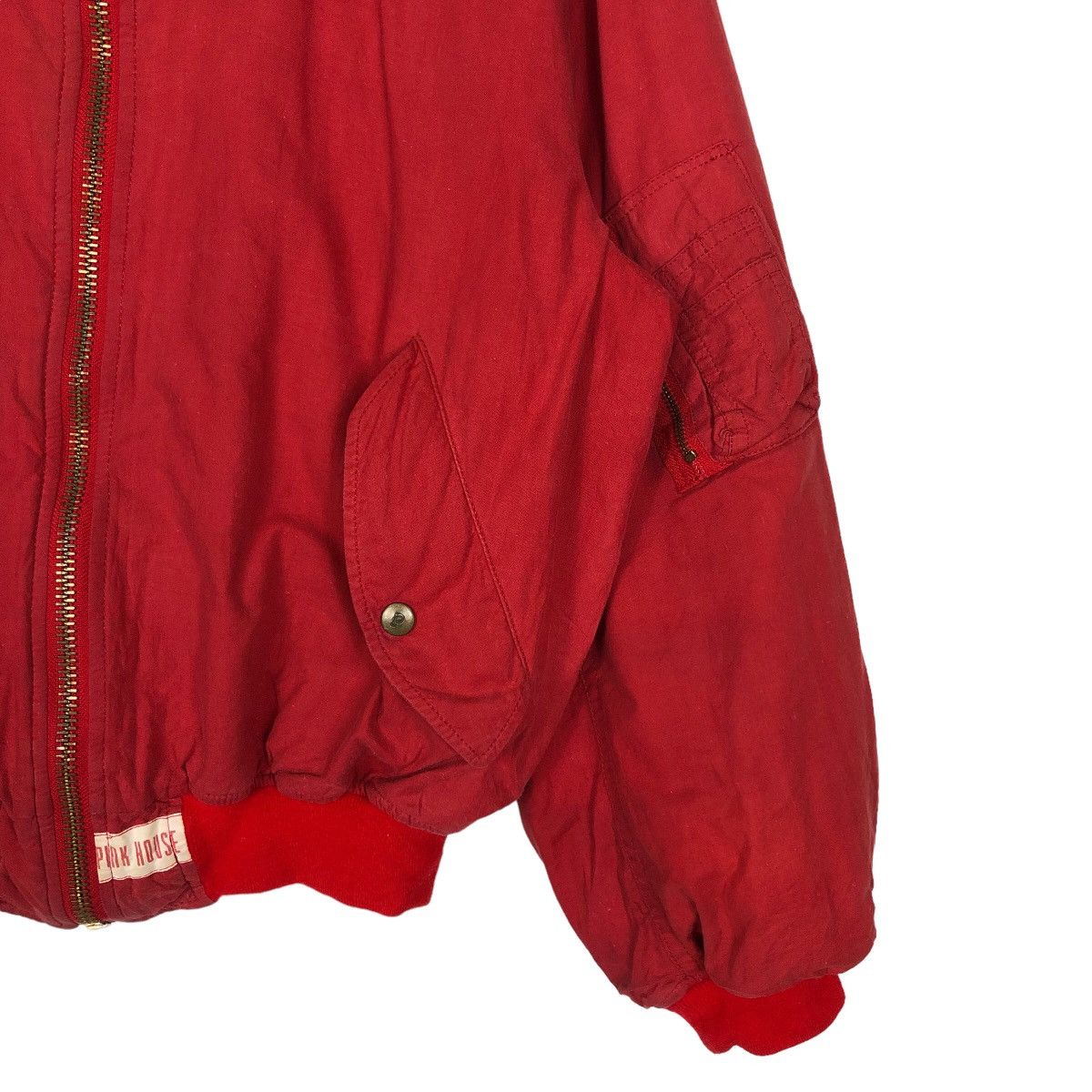 Japanese Brand 🔥90s Vintage Bomber Jacket Pink House Big Logo Issey Miyake Size US M / EU 48-50 / 2 - 6 Thumbnail