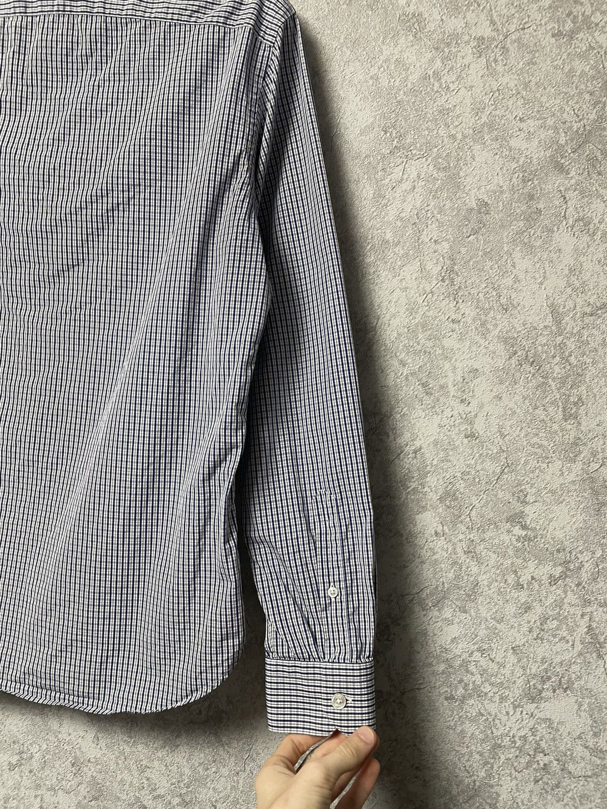 Louis Vuitton Louis Vuitton Checkered Logo Long Sleeve Shirt Size US M / EU 48-50 / 2 - 21 Thumbnail