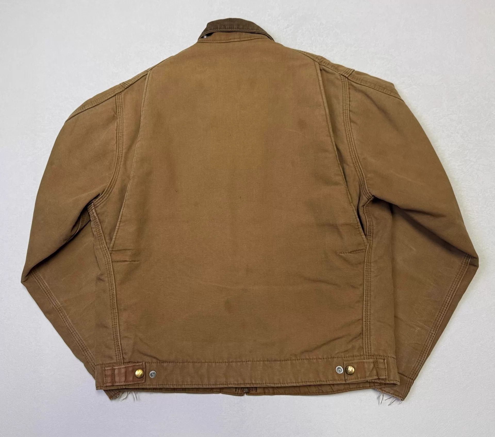 Carhartt Vintage Carhartt 6BLJ 85 Detroit Jacket Brown 40 Size US M / EU 48-50 / 2 - 5 Thumbnail